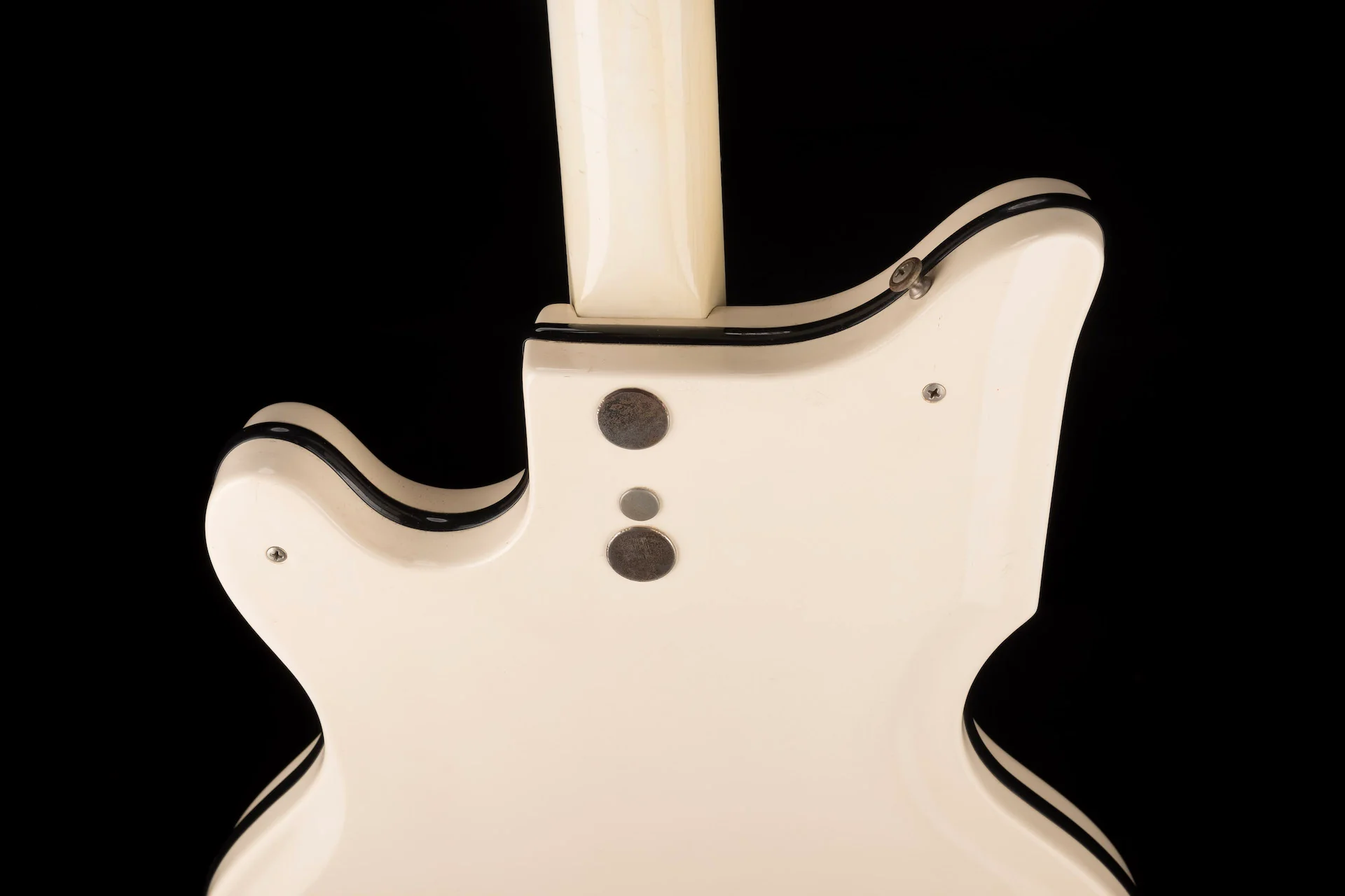 Vintage 1962 National Val-Pro 85 Bass White with OHSC - Ry Cooder Collection - Image 16