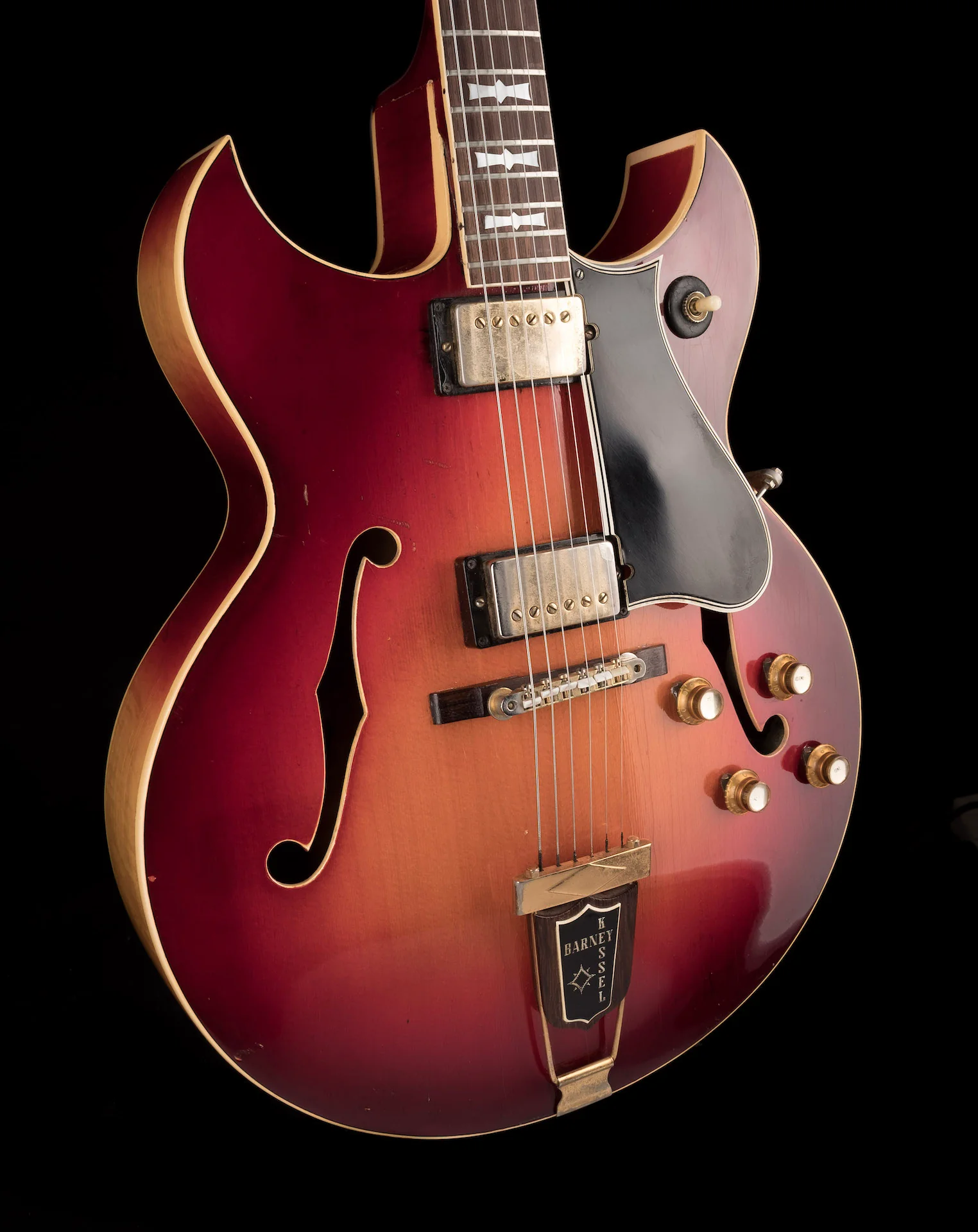 Vintage 1963 Gibson Barney Kessel Custom Sunburst with OHSC - Image 10