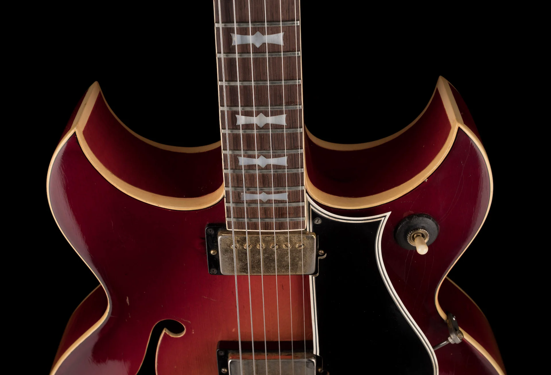Vintage 1963 Gibson Barney Kessel Custom Sunburst with OHSC - Image 3