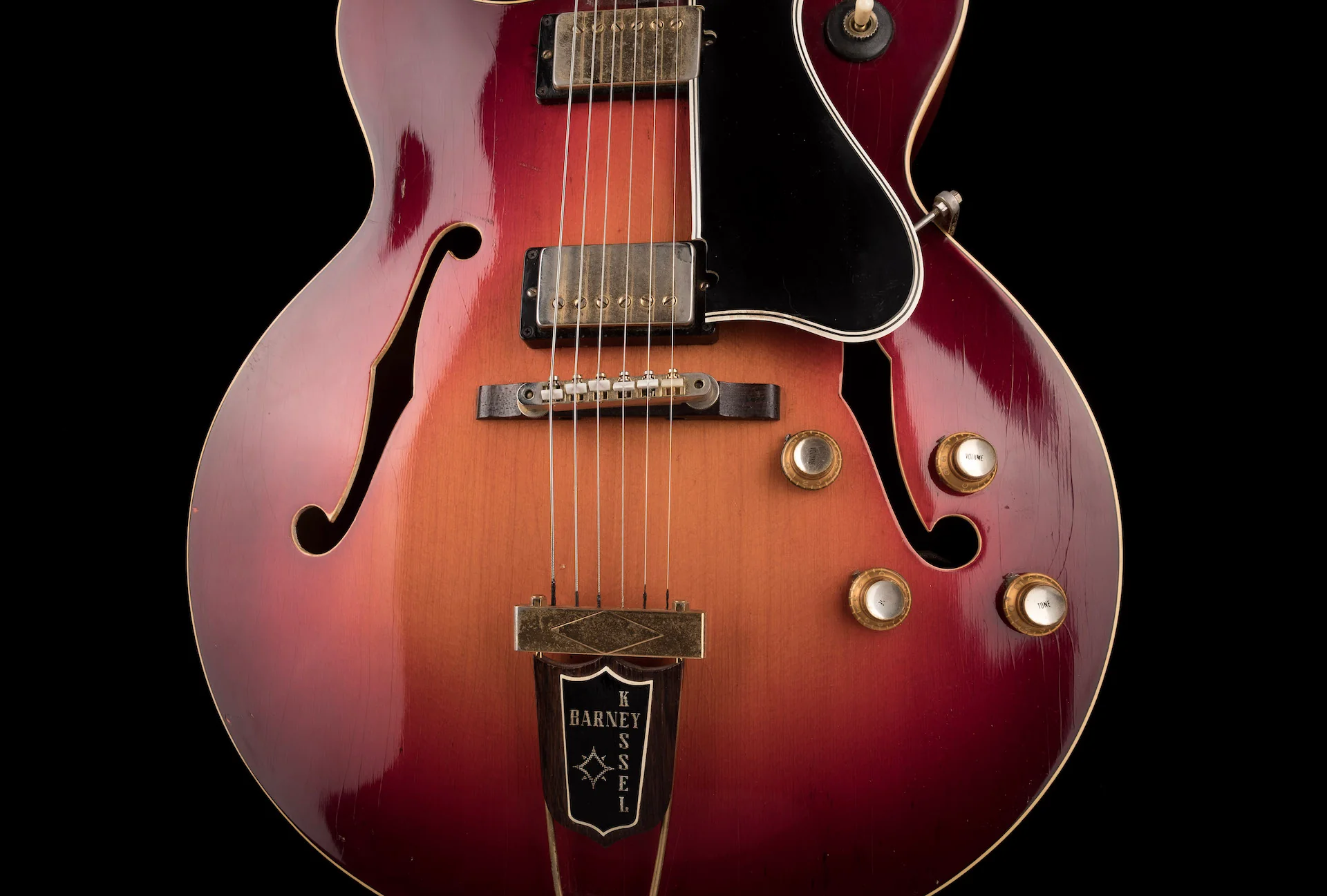Vintage 1963 Gibson Barney Kessel Custom Sunburst with OHSC - Image 6