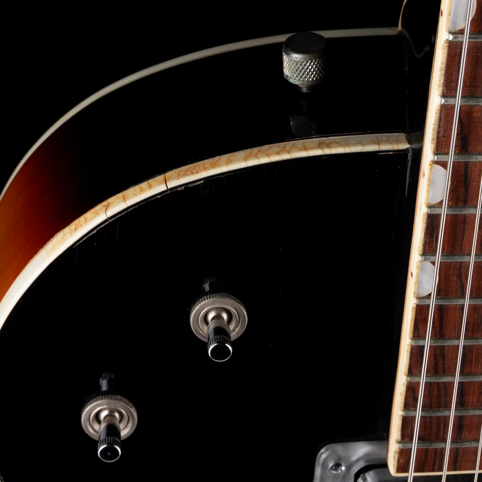 Vintage 1963 Gretsch G6117 Double Anniversary Sunburst Hollowbody Electric Guitar With OHSC - Image 6