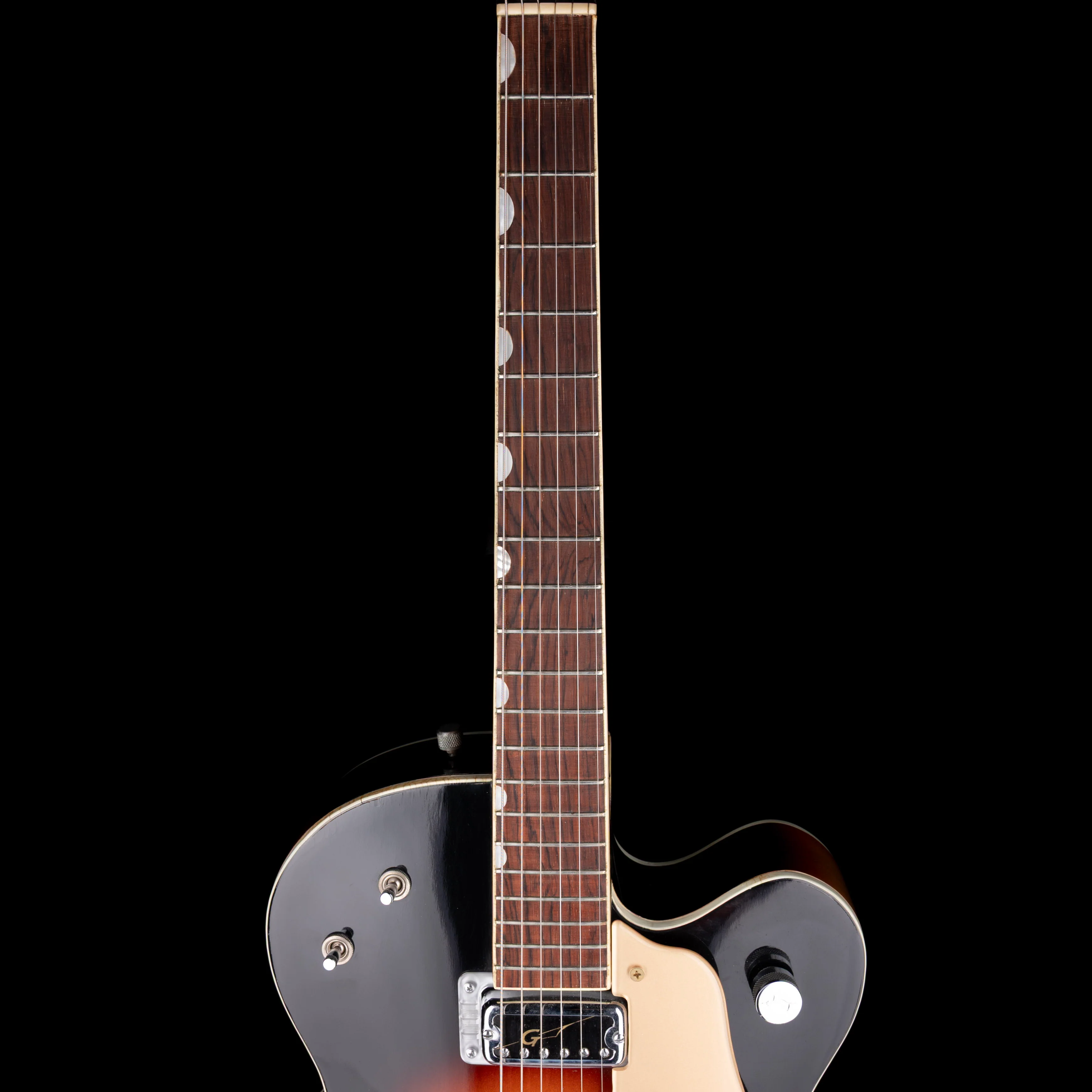 Vintage 1963 Gretsch G6117 Double Anniversary Sunburst Hollowbody Electric Guitar With OHSC - Image 9