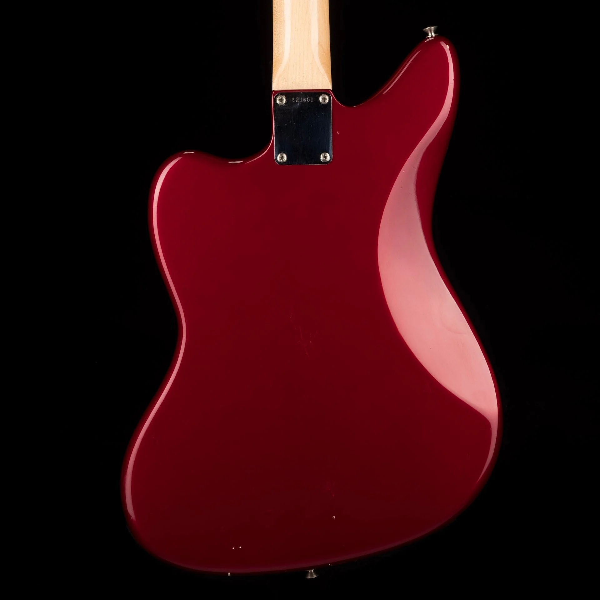 Vintage 1963 Jaguar Candy Apple Red with Matching Headstock with OHSC - Image 14