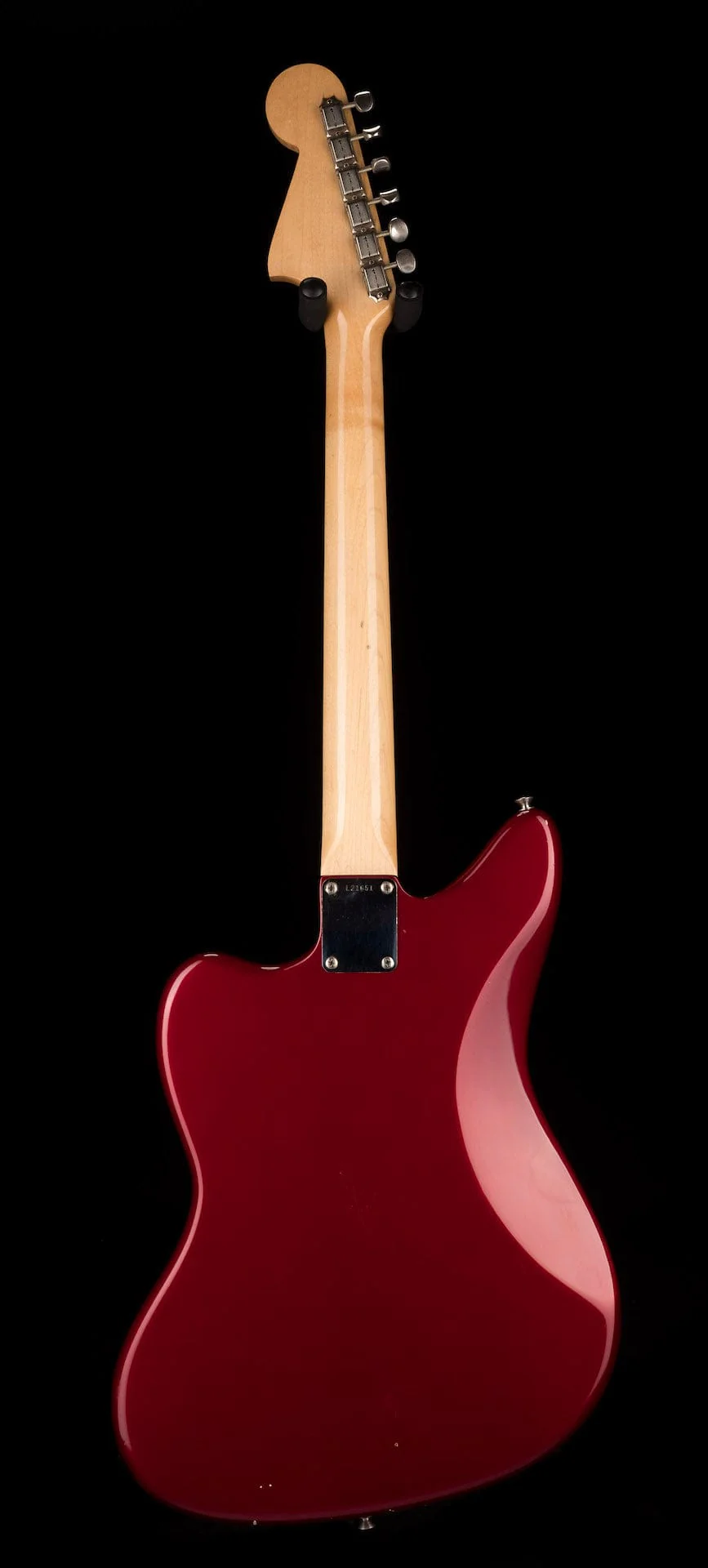 Vintage 1963 Jaguar Candy Apple Red with Matching Headstock with OHSC - Image 15