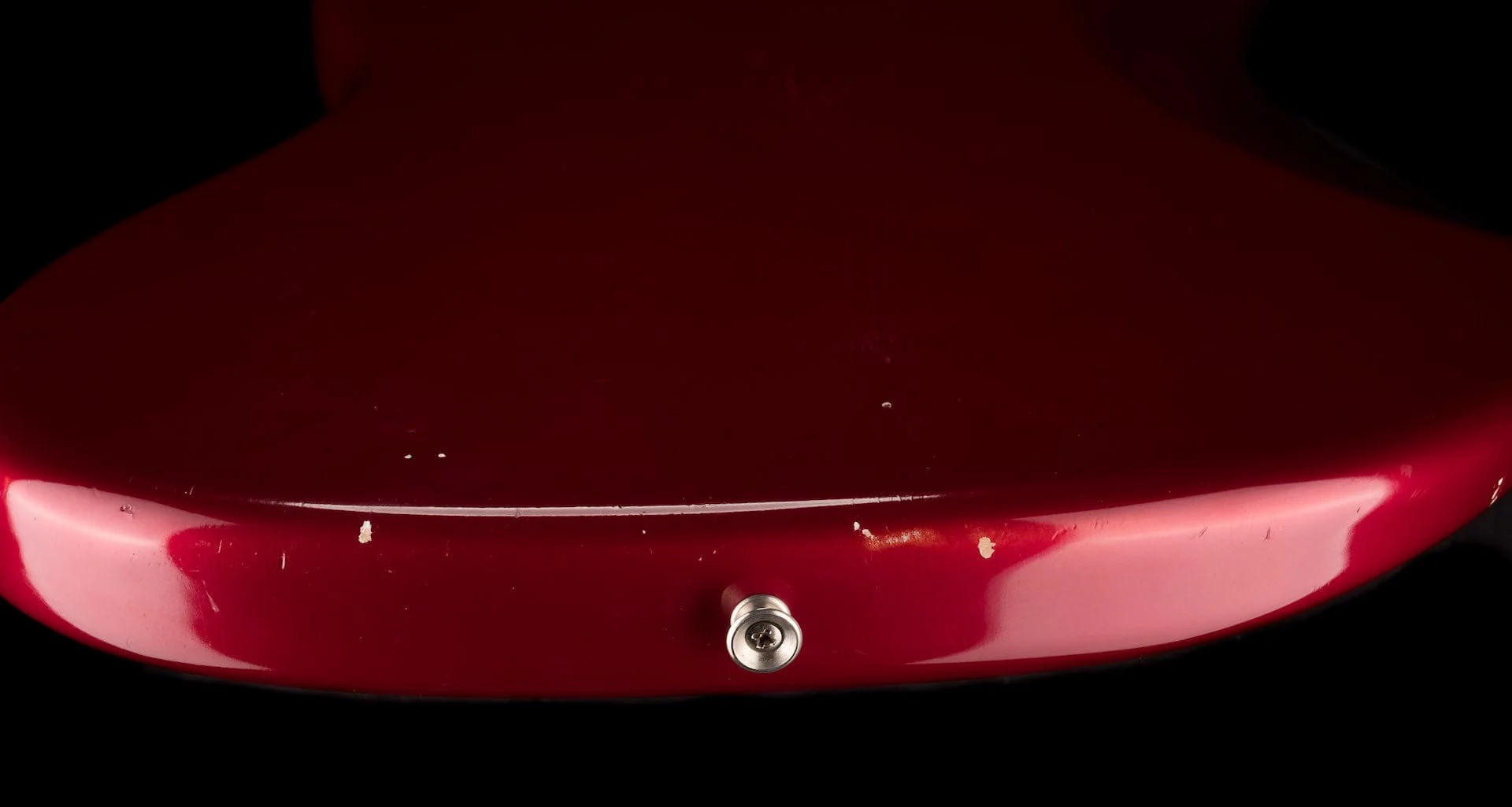 Vintage 1963 Jaguar Candy Apple Red with Matching Headstock with OHSC - Image 17