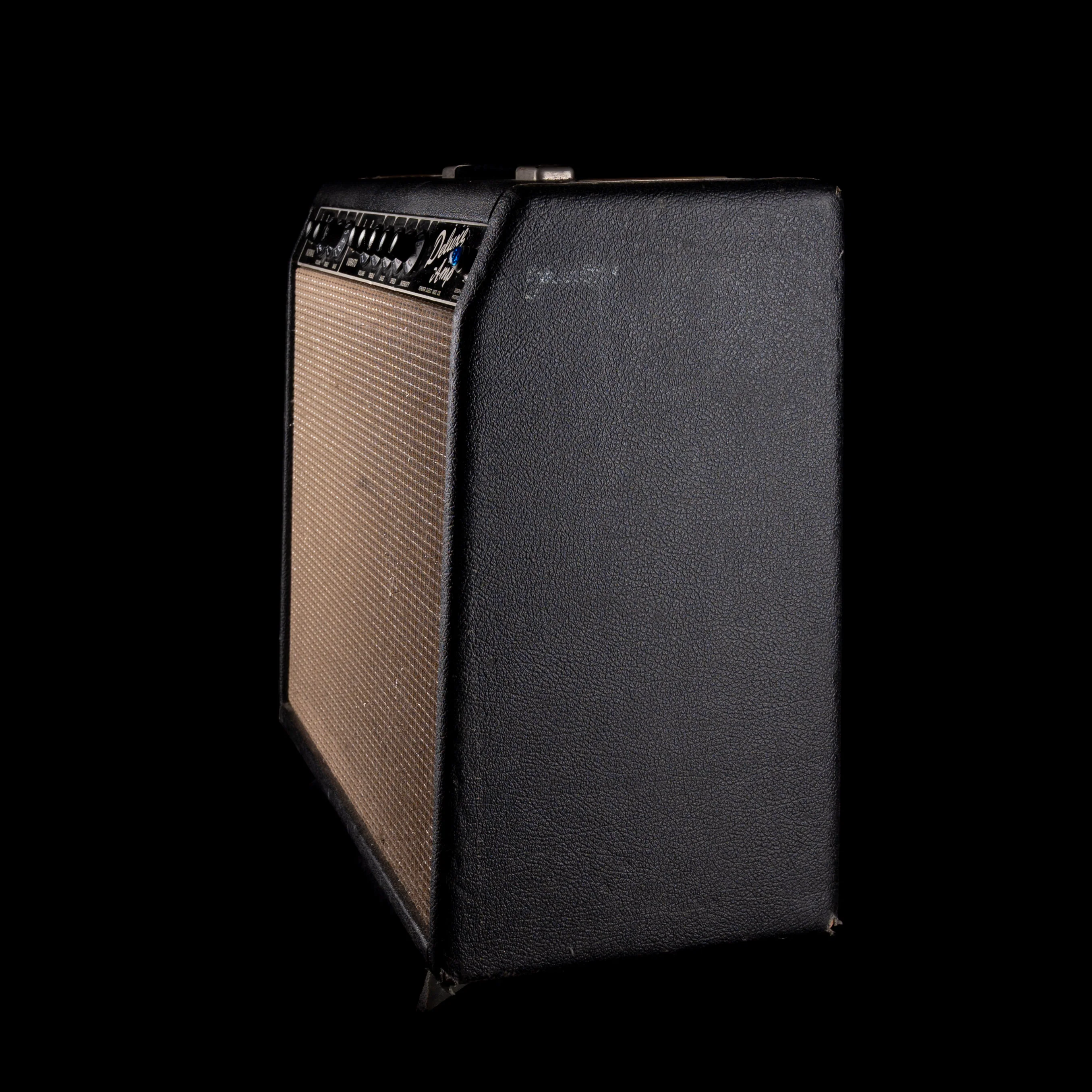 Vintage 1964 Fender Deluxe Tube Guitar Amp Combo - Image 8