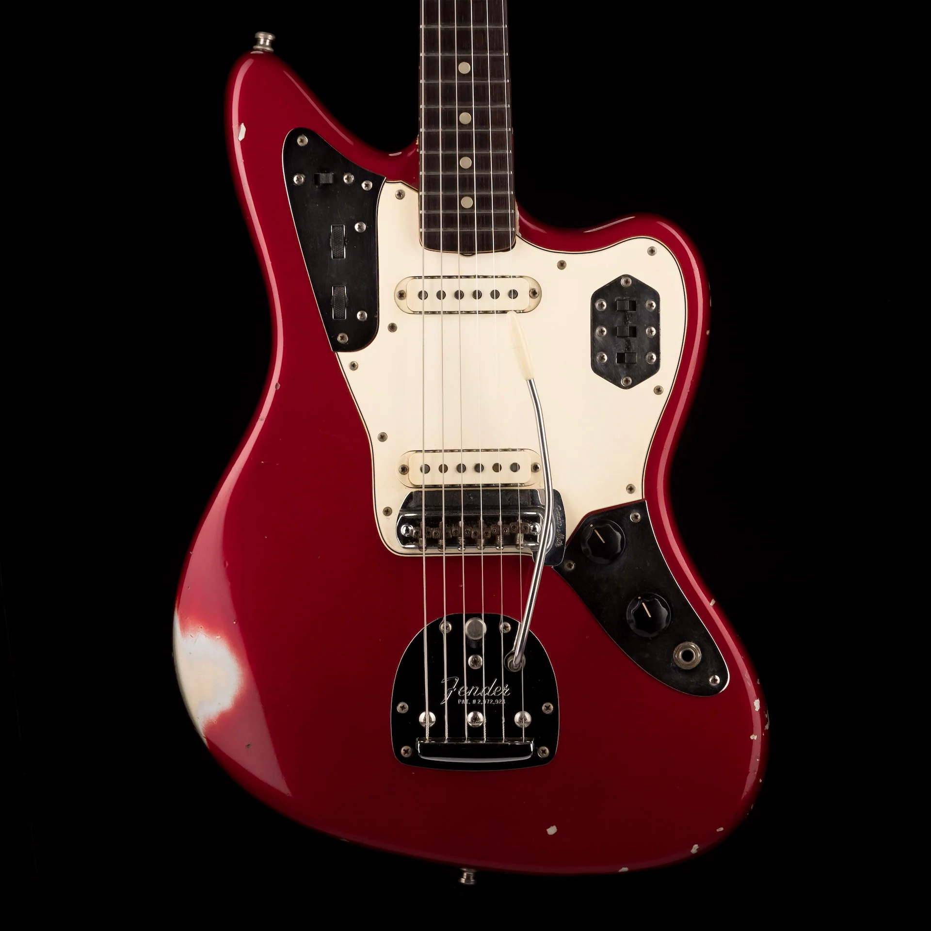 Vintage 1964 Fender Jaguar Candy Apple Red All Original With Case