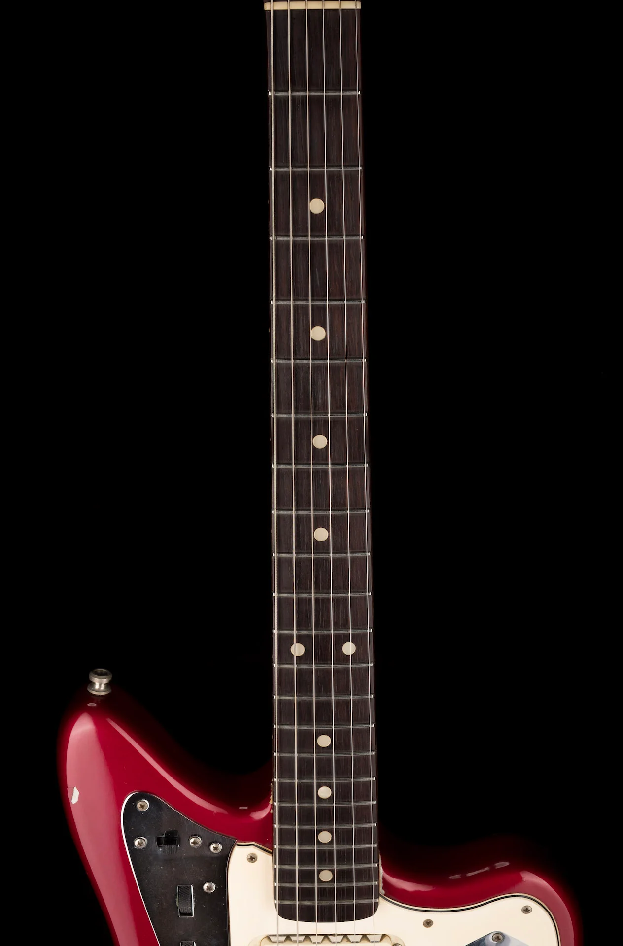 Vintage 1964 Fender Jaguar Candy Apple Red All Original With Case - Image 12