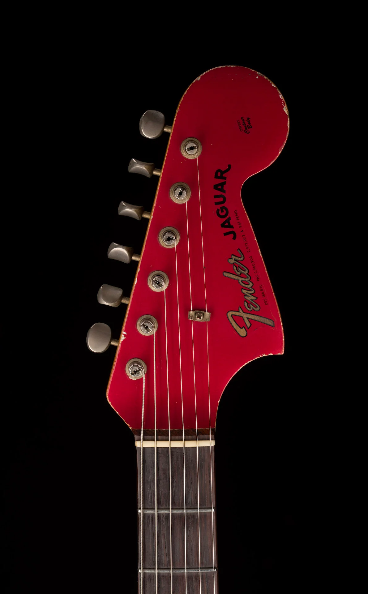Vintage 1964 Fender Jaguar Candy Apple Red All Original With Case - Image 18