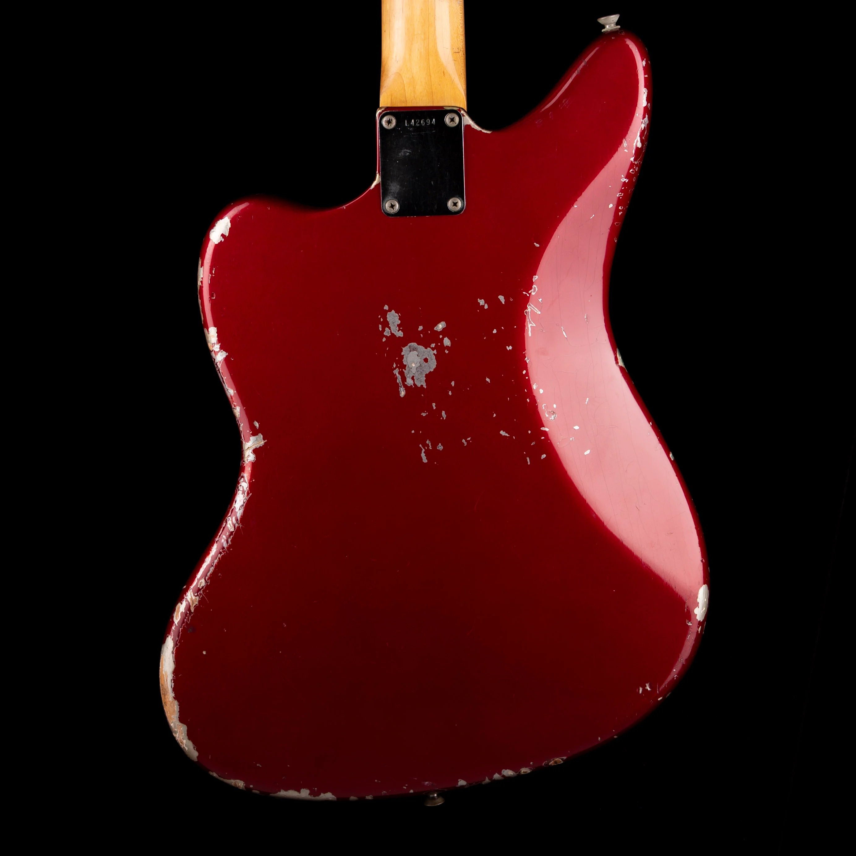 Vintage 1964 Fender Jaguar with matching Headstock - Candy Apple Red With OHSC - Image 10