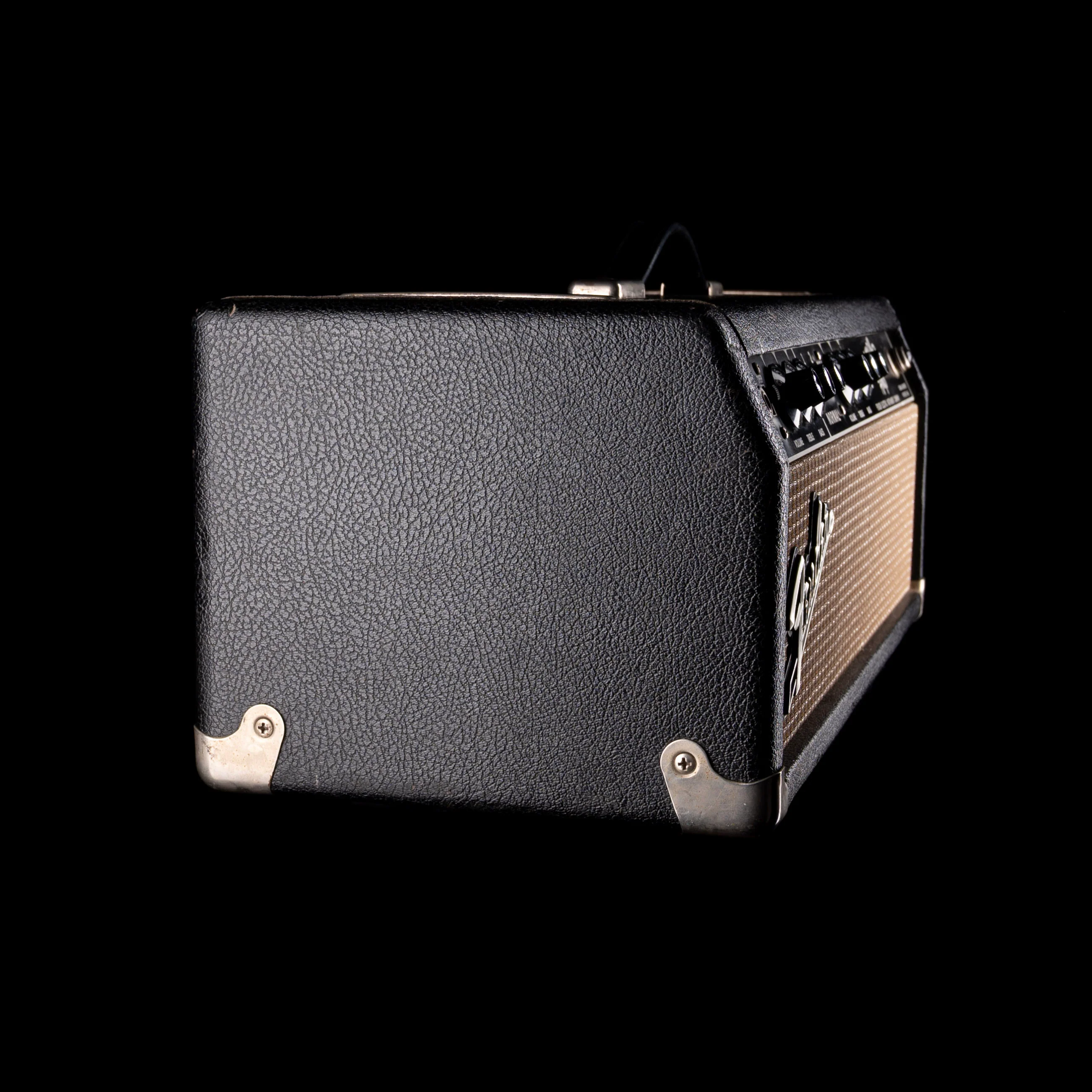 Vintage 1965 Fender Bassman Guitar Amp Head With Cover - Image 8
