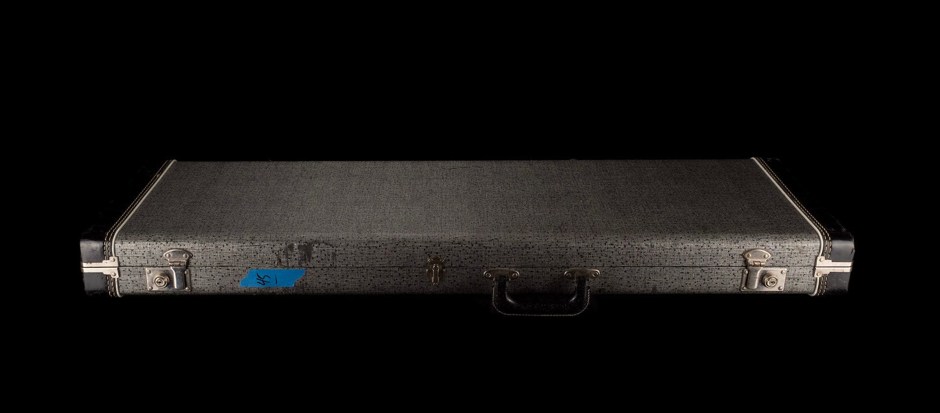 Vintage 1966 Fender Mustang 22.5" Scale Daphne Blue Refinished with OHSC - Image 24