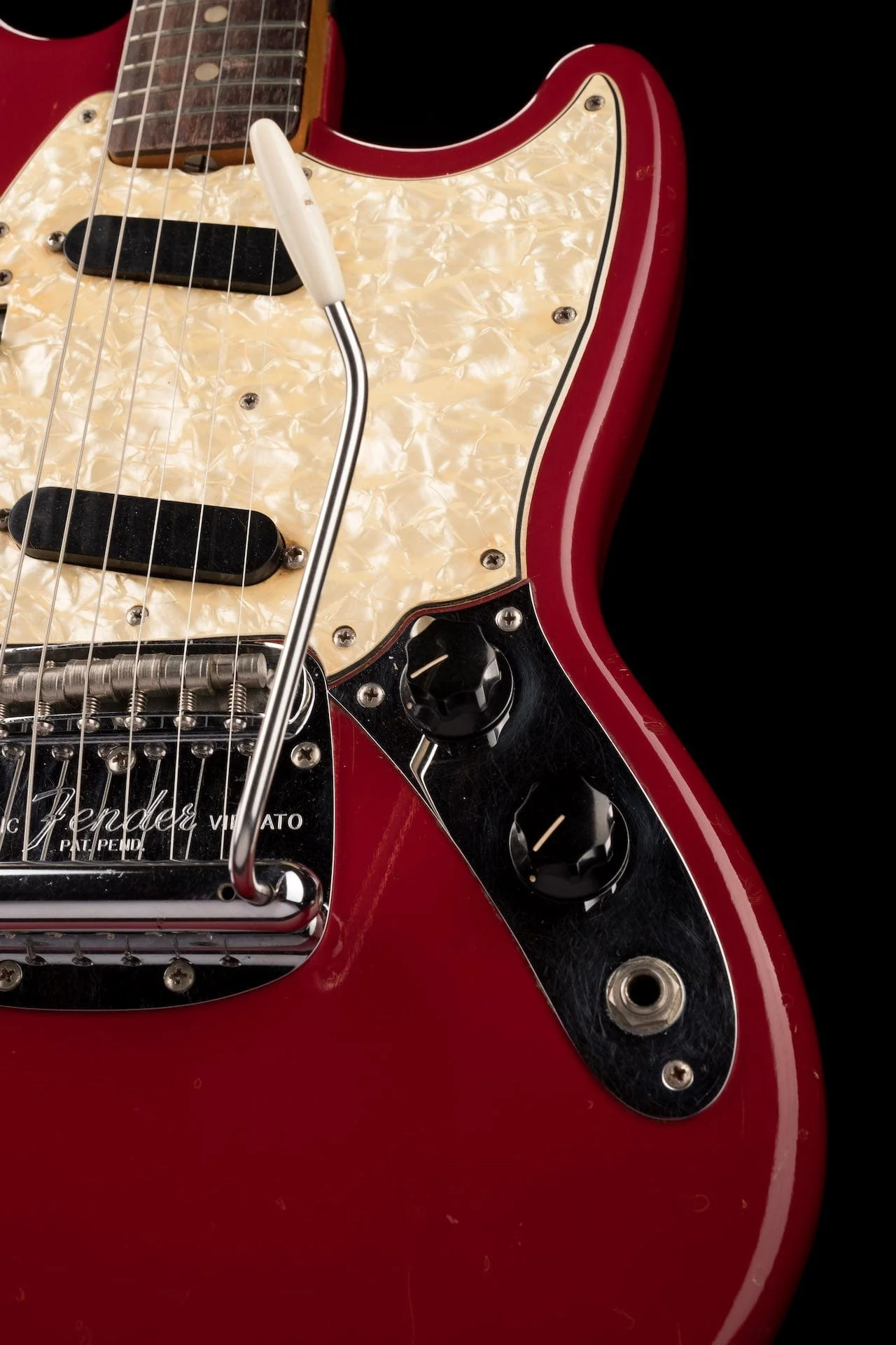 Vintage 1966 Fender Mustang Dakota Red with OHSC - Image 8