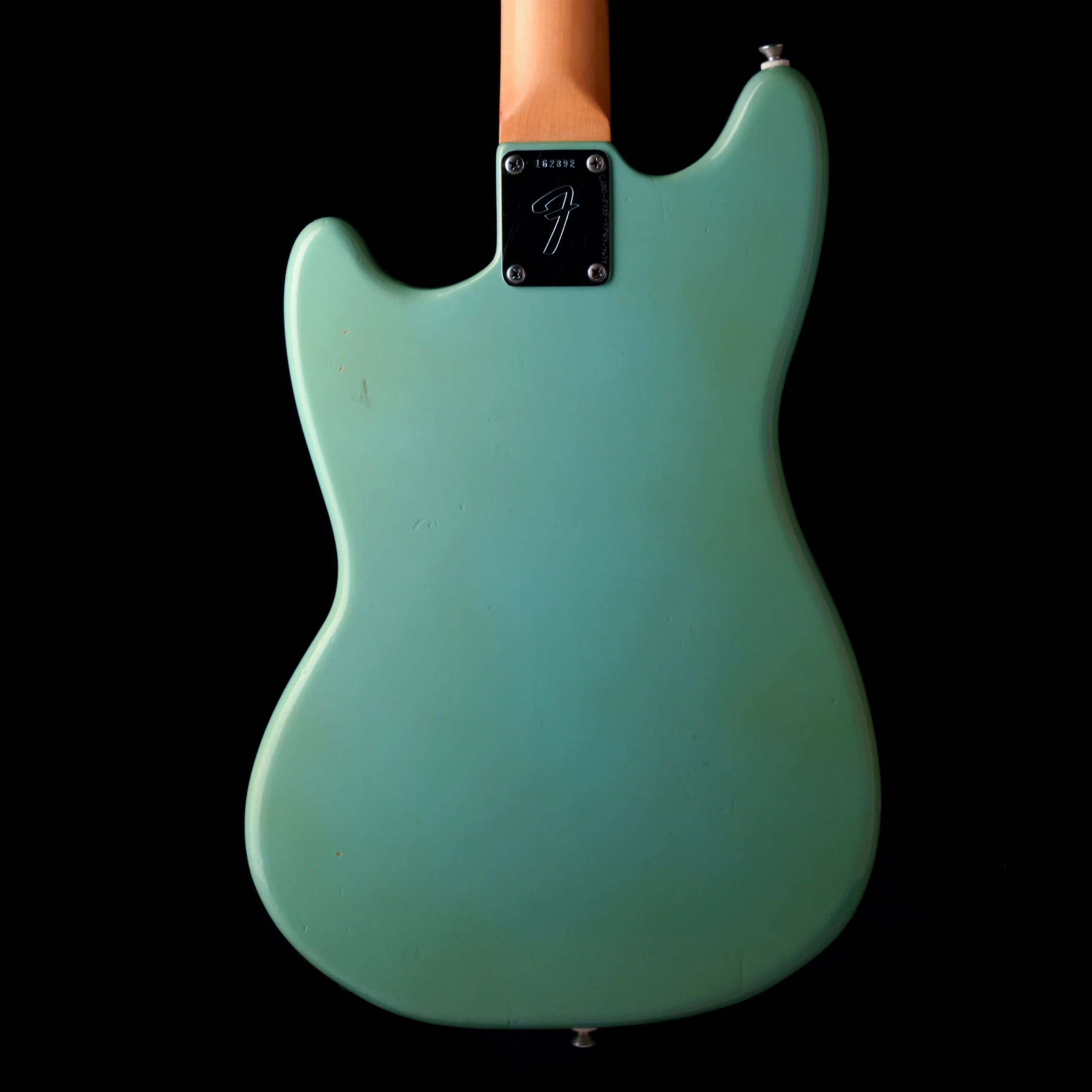 Vintage 1966 Fender Mustang Daphne Blue With Case - Image 10