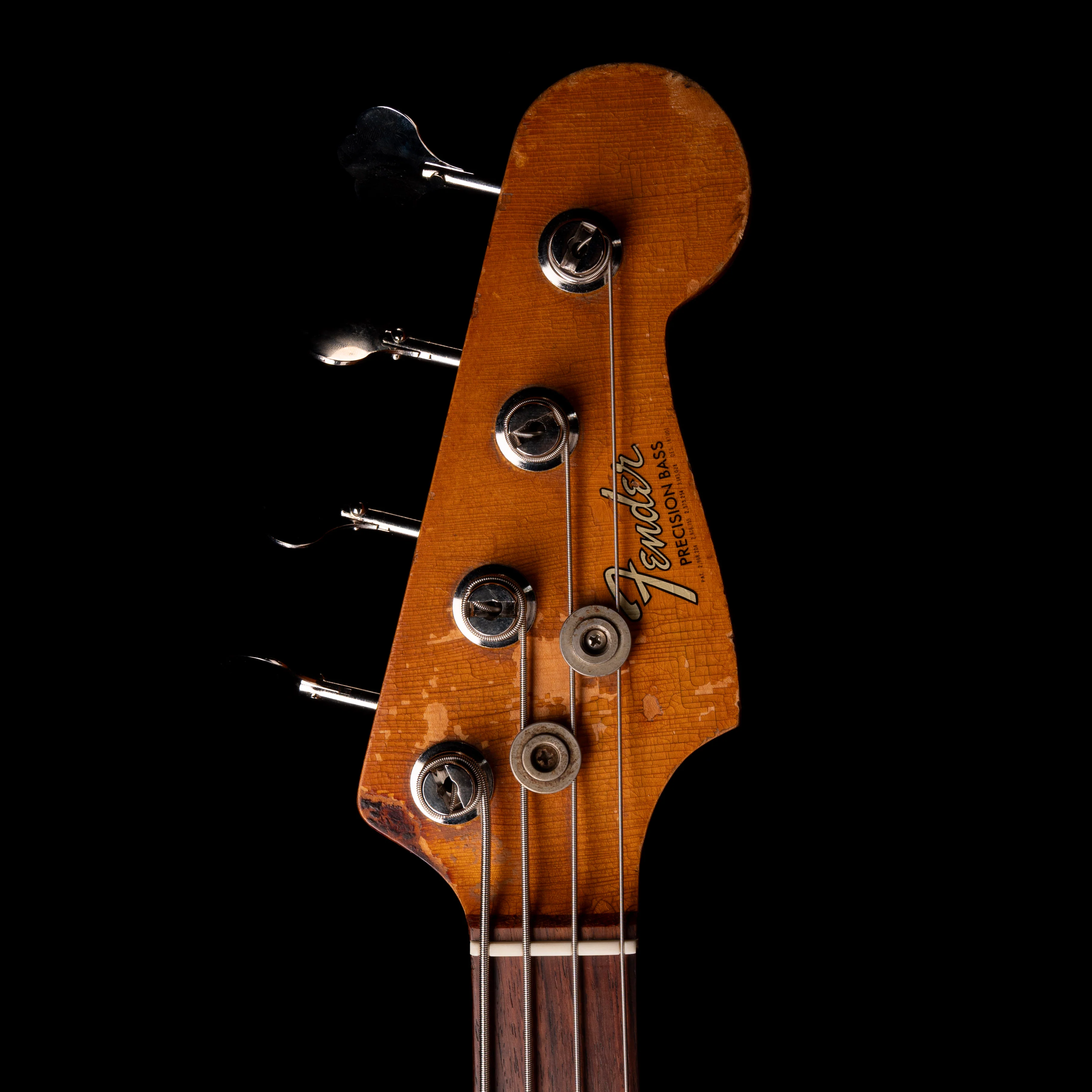 Vintage 1966 Fender Precision Bass Black With OHSC - Image 16