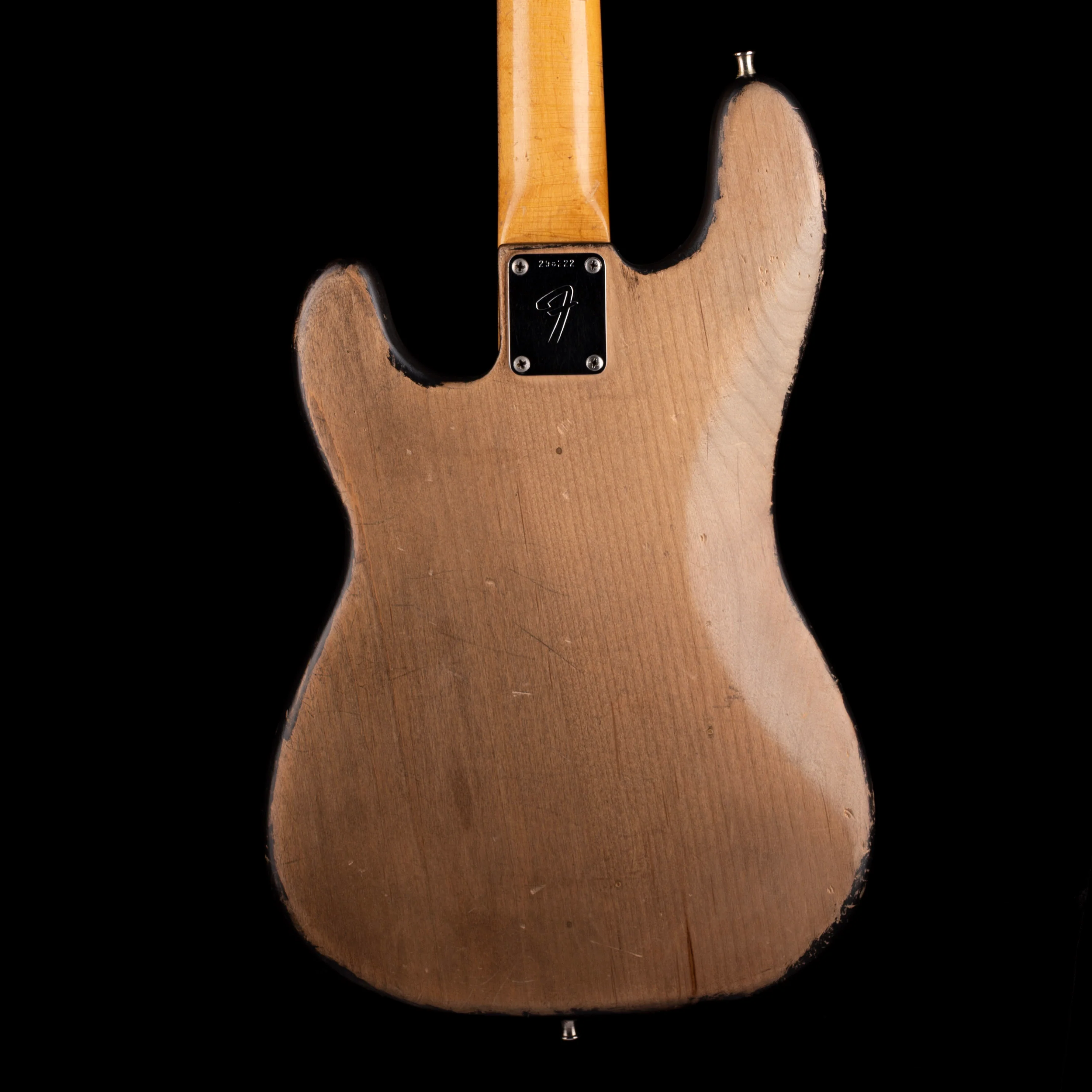 Vintage 1966 Fender Precision Bass Refinished With Custom Artwork With Case - Image 8