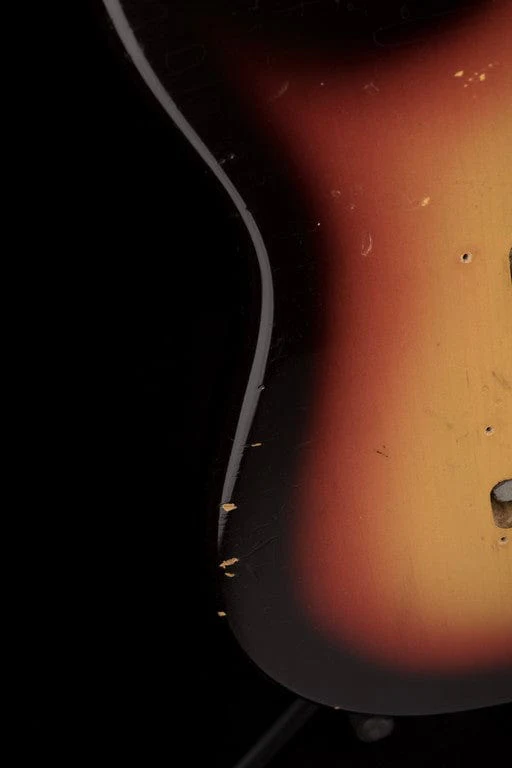 Vintage 1966 Fender Stratocaster 3-Tone Sunburst with OHSC - Image 17