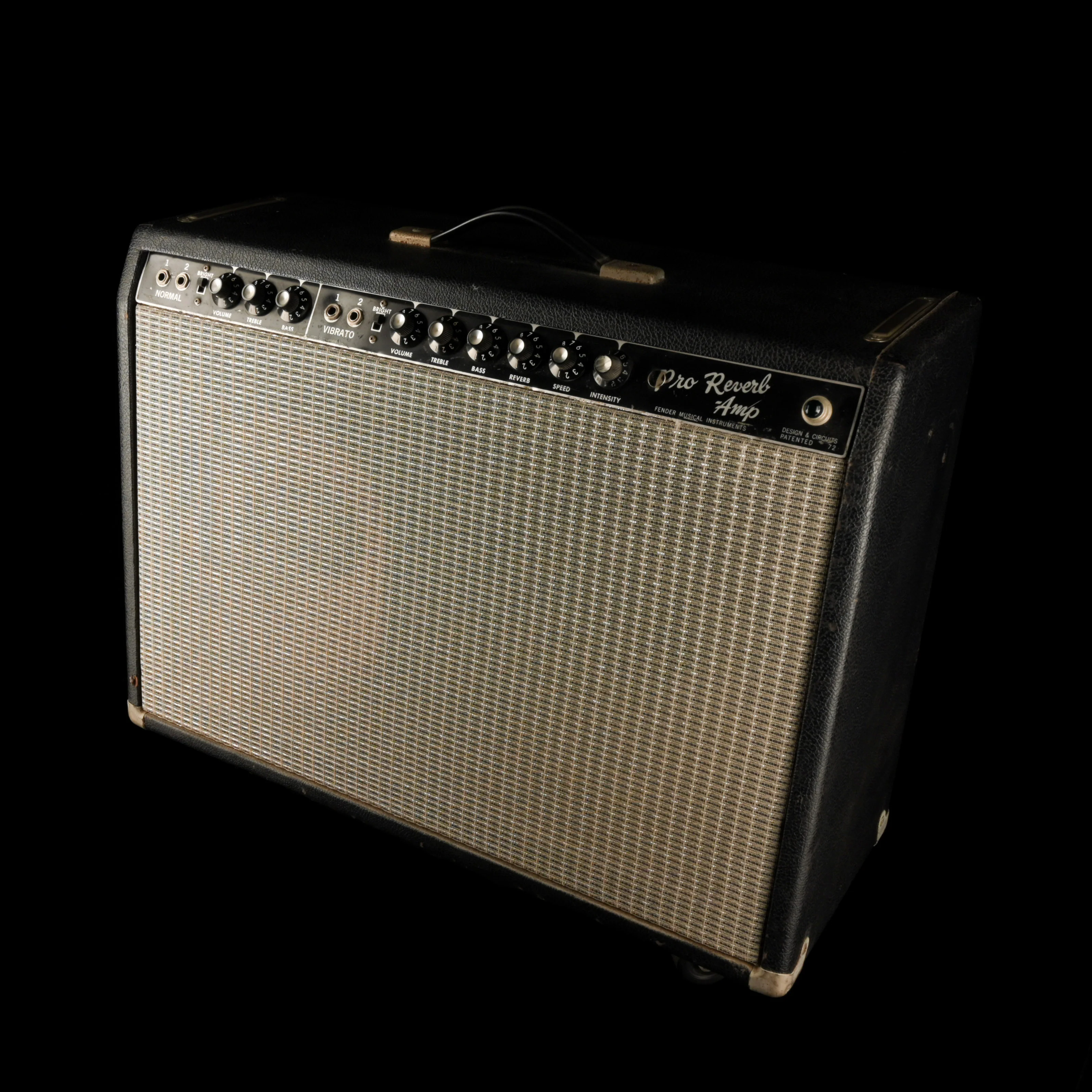Vintage 1967 Fender Pro Reverb Guitar Amp Combo With Mods - Image 2