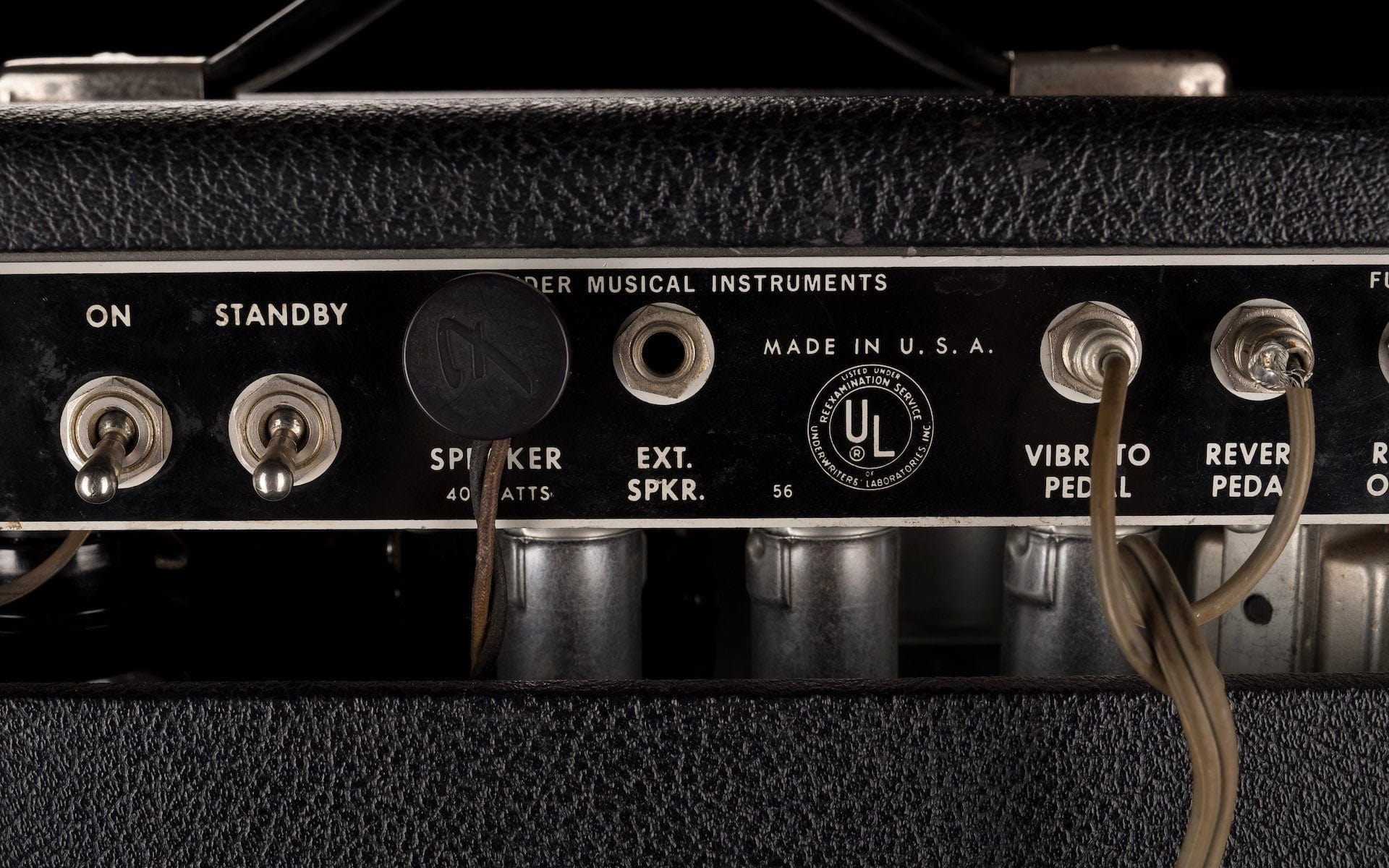 Vintage 1967 Fender Super Reverb Guitar Amp Combo - Image 16