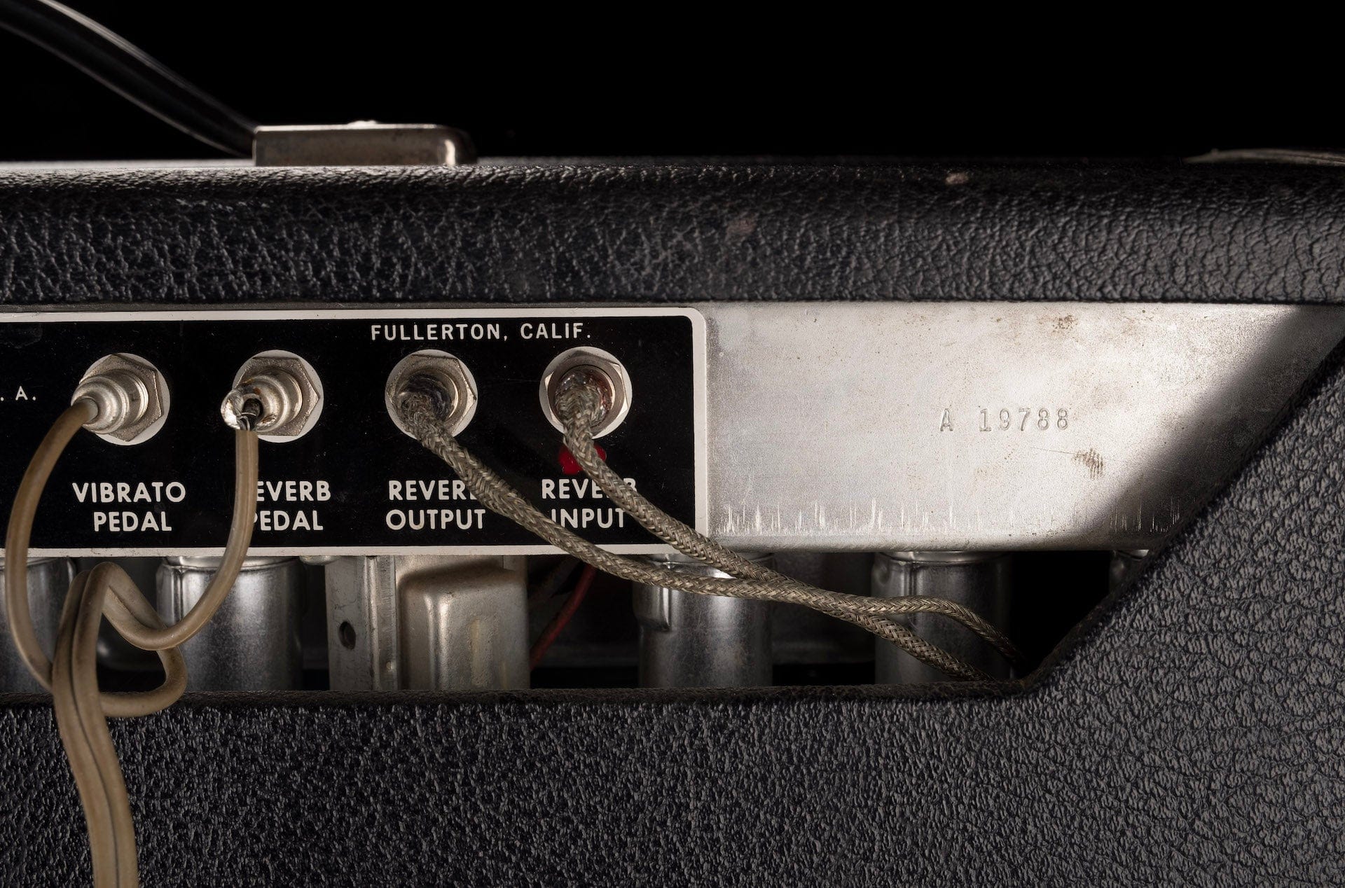 Vintage 1967 Fender Super Reverb Guitar Amp Combo - Image 17