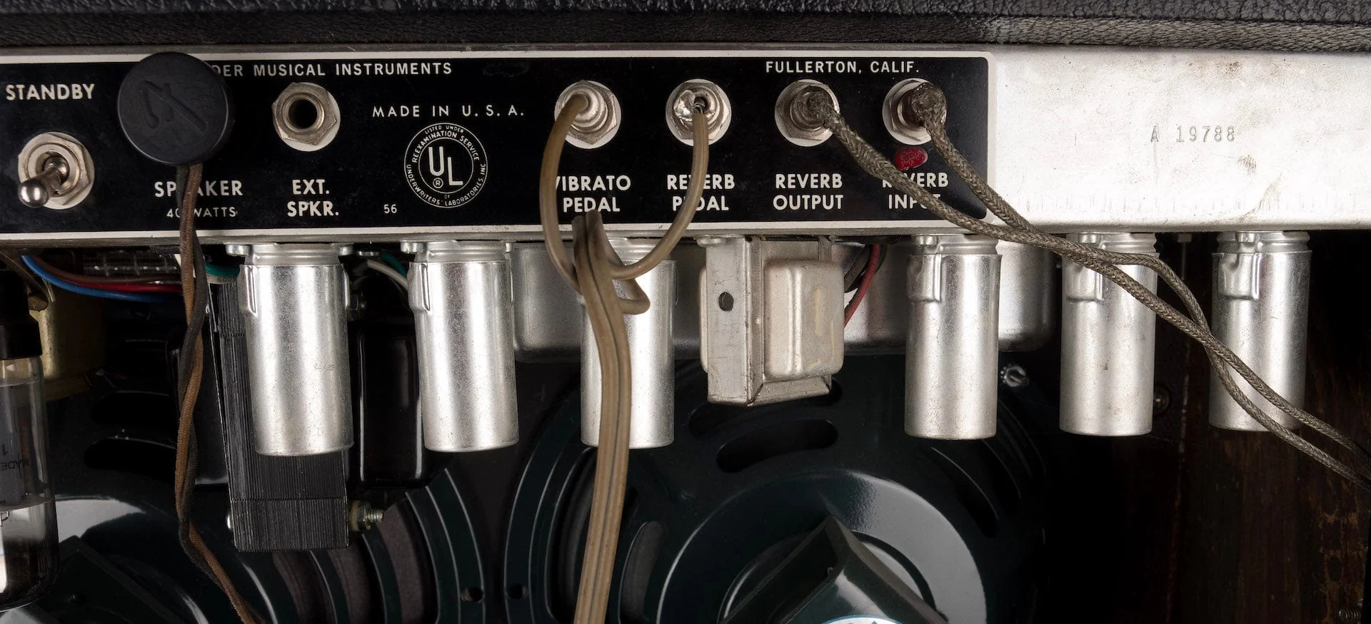 Vintage 1967 Fender Super Reverb Guitar Amp Combo - Image 19