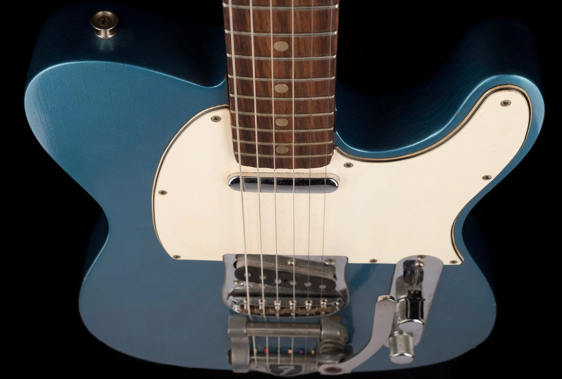 Vintage 1967 Fender Telecaster with Bigsby Lake Placid Blue Owned by Ry Cooder - Image 11