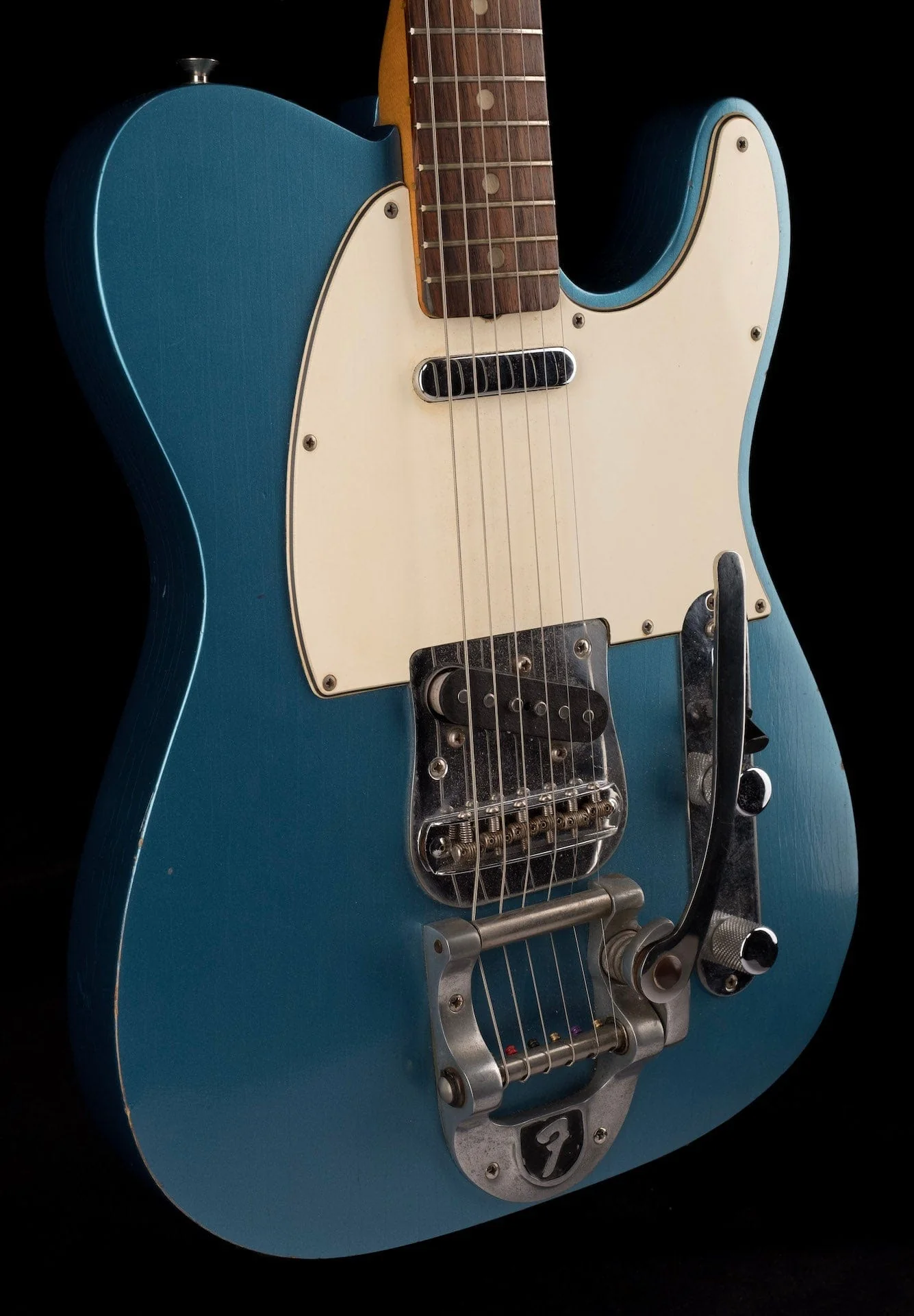 Vintage 1967 Fender Telecaster with Bigsby Lake Placid Blue Owned by Ry Cooder - Image 13