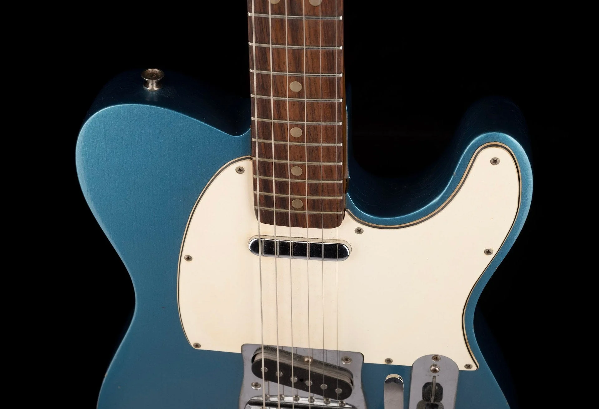 Vintage 1967 Fender Telecaster with Bigsby Lake Placid Blue Owned by Ry Cooder - Image 3