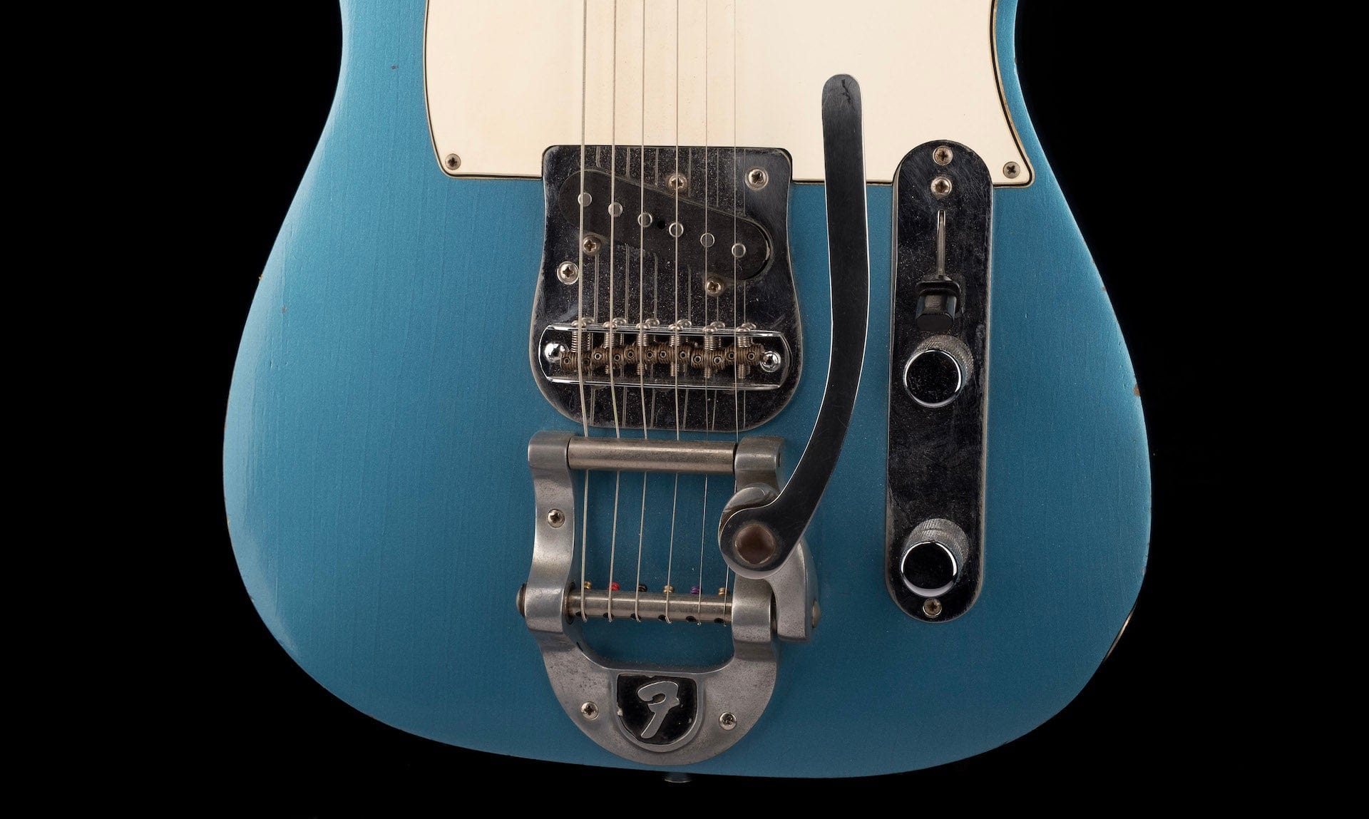 Vintage 1967 Fender Telecaster with Bigsby Lake Placid Blue Owned by Ry Cooder - Image 5