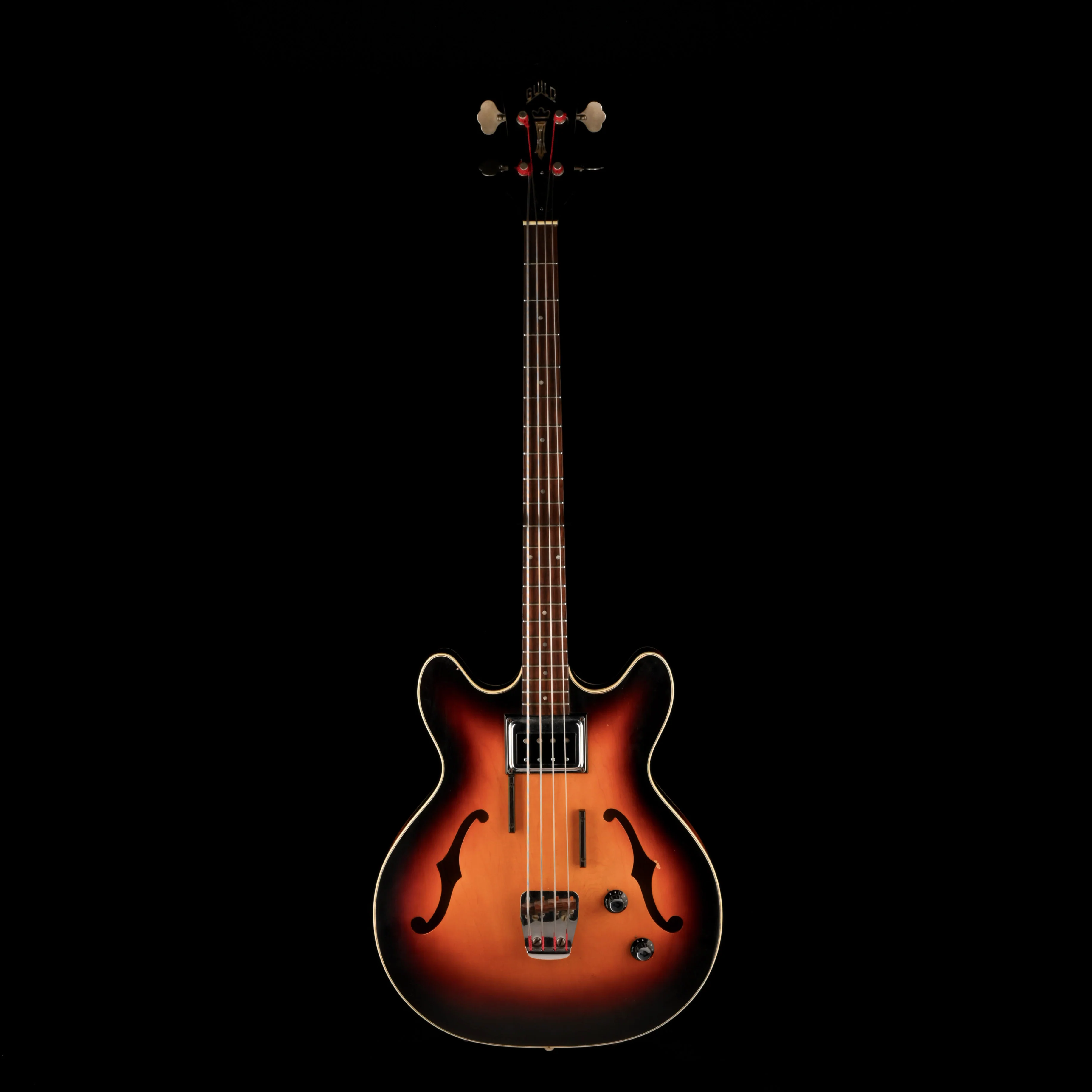 Vintage 1967 Guild Starfire I Bass Sunburst With OHSC - Image 2