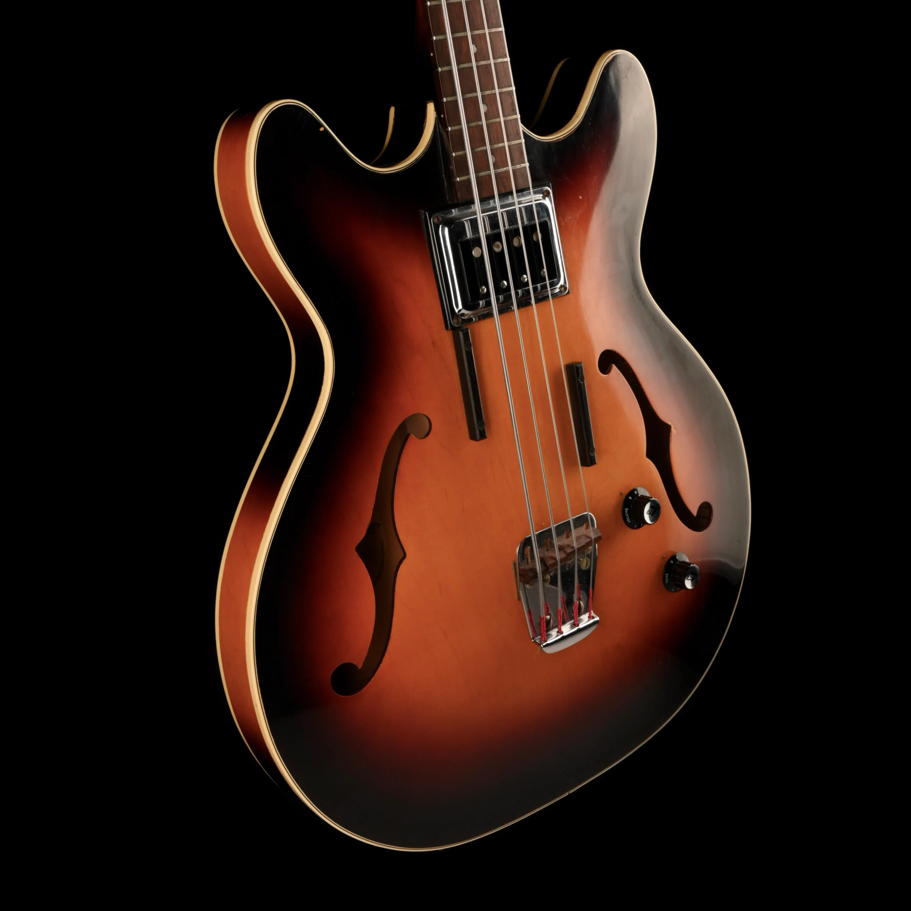 Vintage 1967 Guild Starfire I Bass Sunburst With OHSC - Image 6