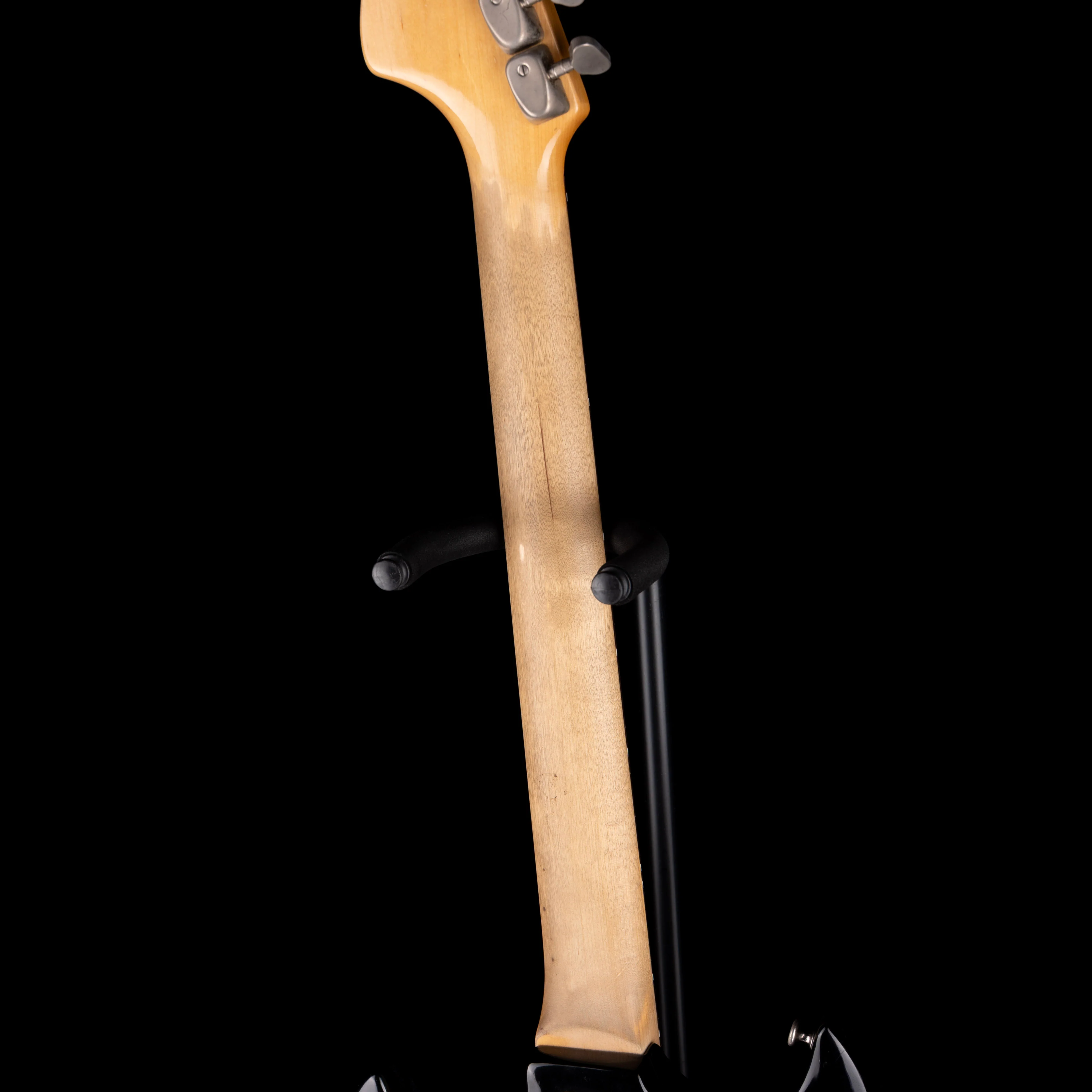 Vintage 1967 Hagstrom H-2 Black Electric Guitar With Gig Bag - Image 12