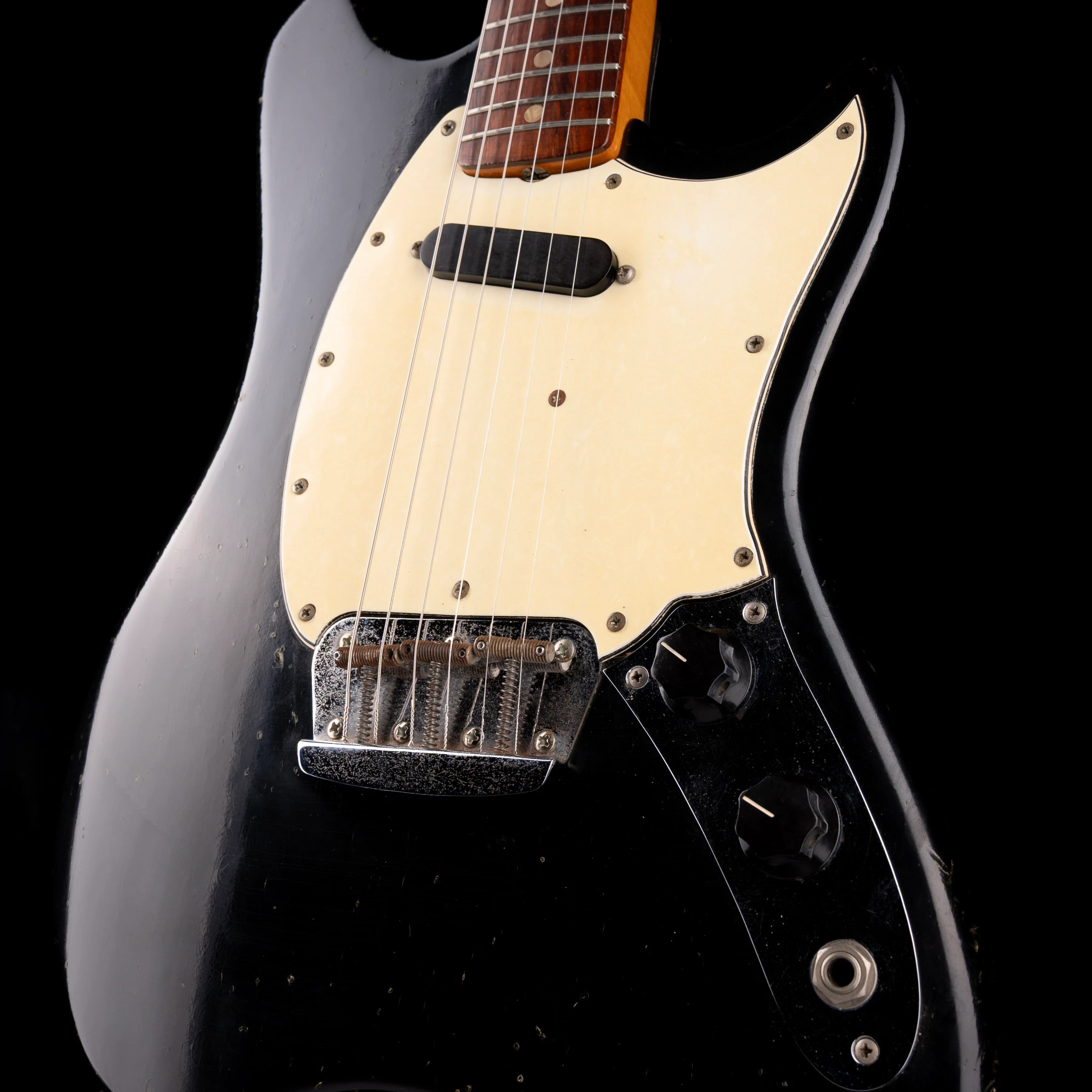 Vintage 1969 Fender Musiclander Swinger Arrow Black With OHSC - Image 6