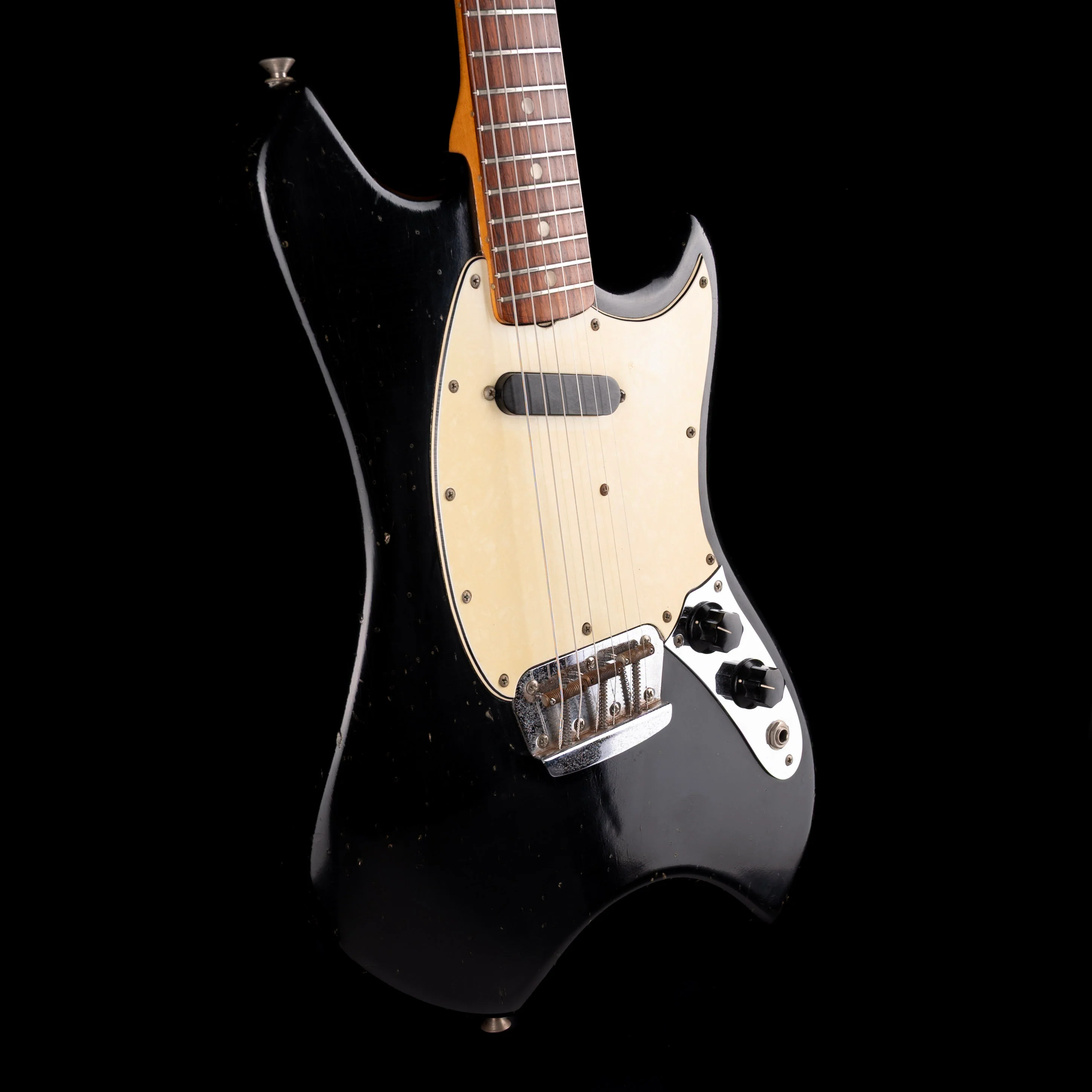 Vintage 1969 Fender Musiclander Swinger Arrow Black With OHSC - Image 7