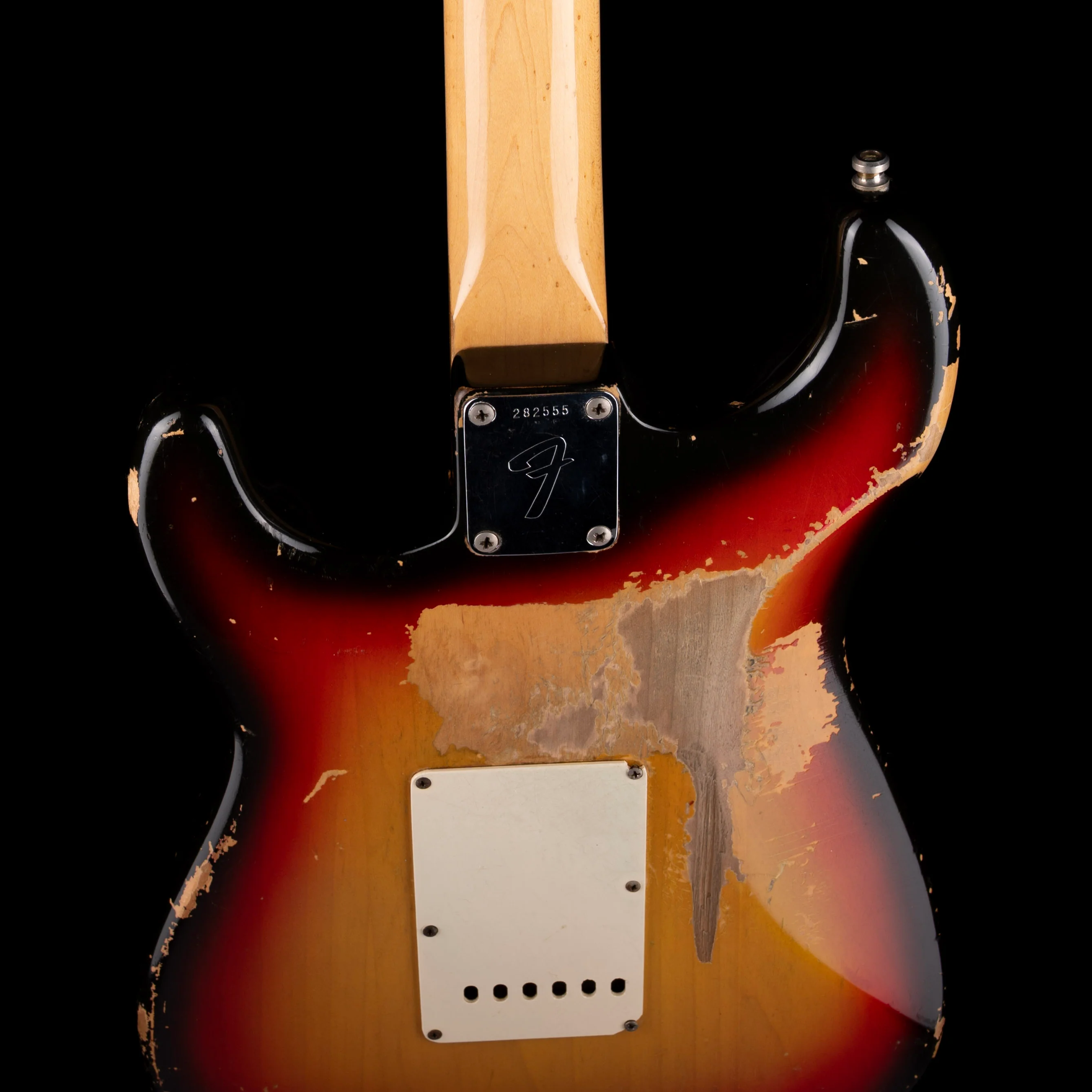 Vintage 1970 Fender Stratocaster 3-Tone Sunburst With Soft Case - Image 10
