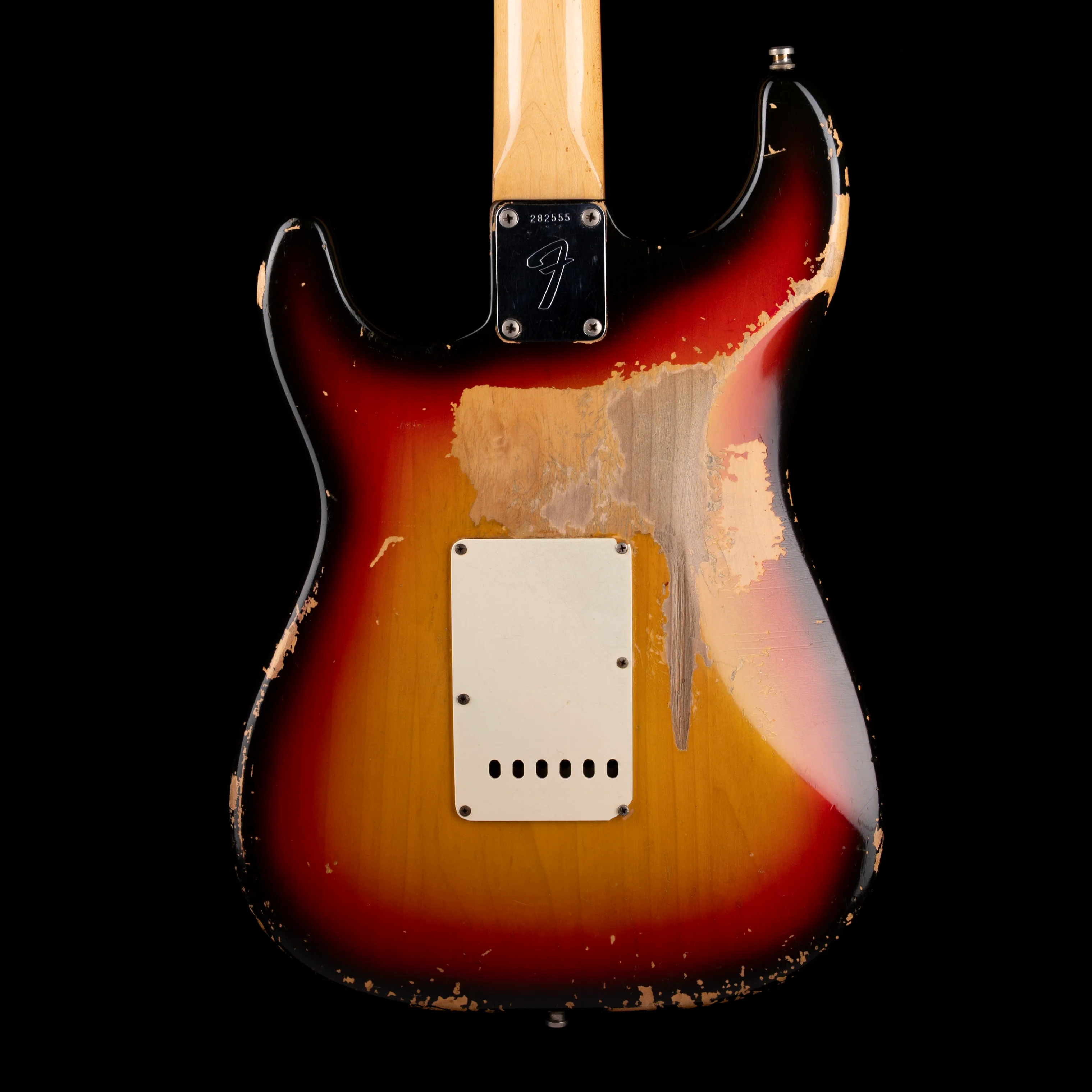 Vintage 1970 Fender Stratocaster 3-Tone Sunburst With Soft Case - Image 8