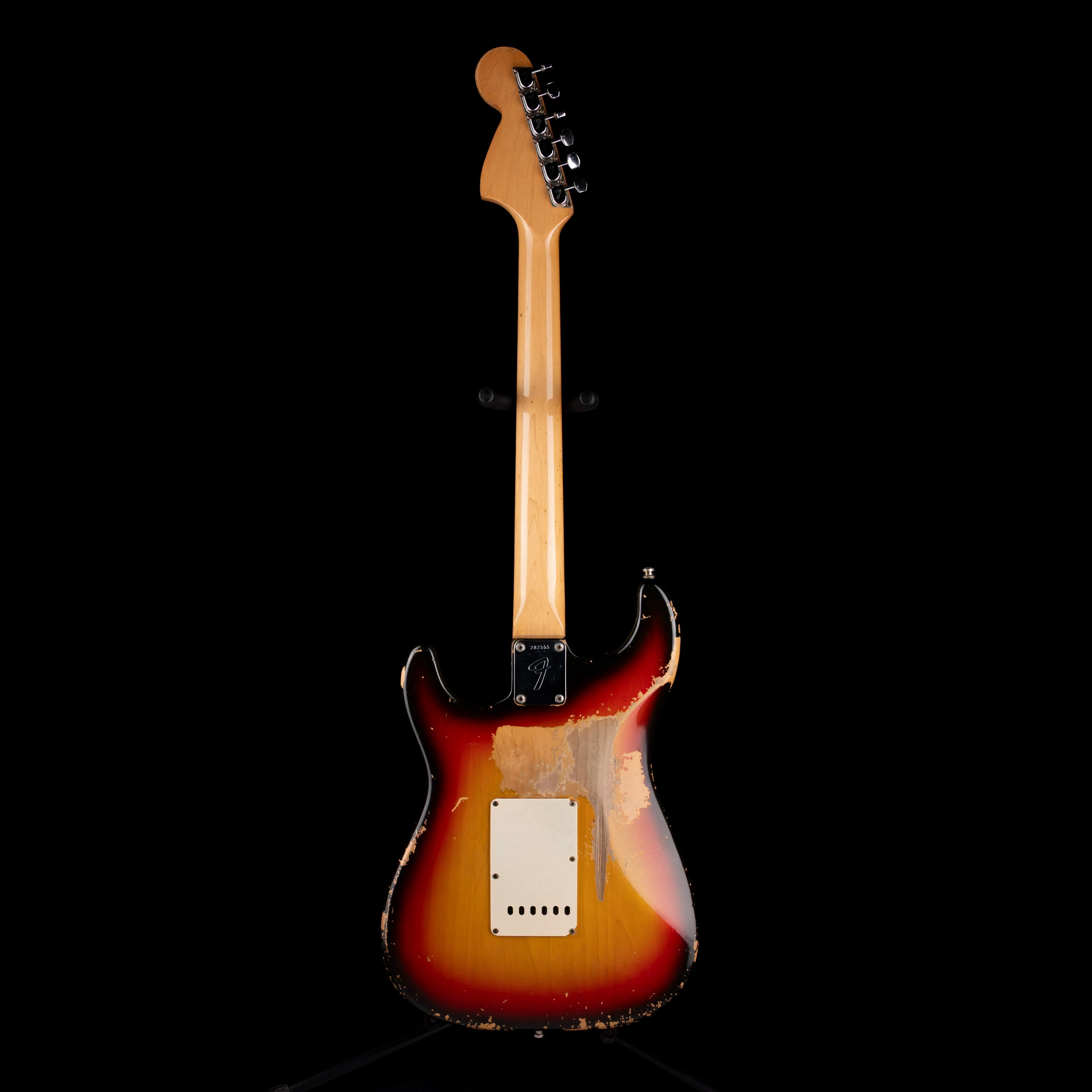 Vintage 1970 Fender Stratocaster 3-Tone Sunburst With Soft Case - Image 9