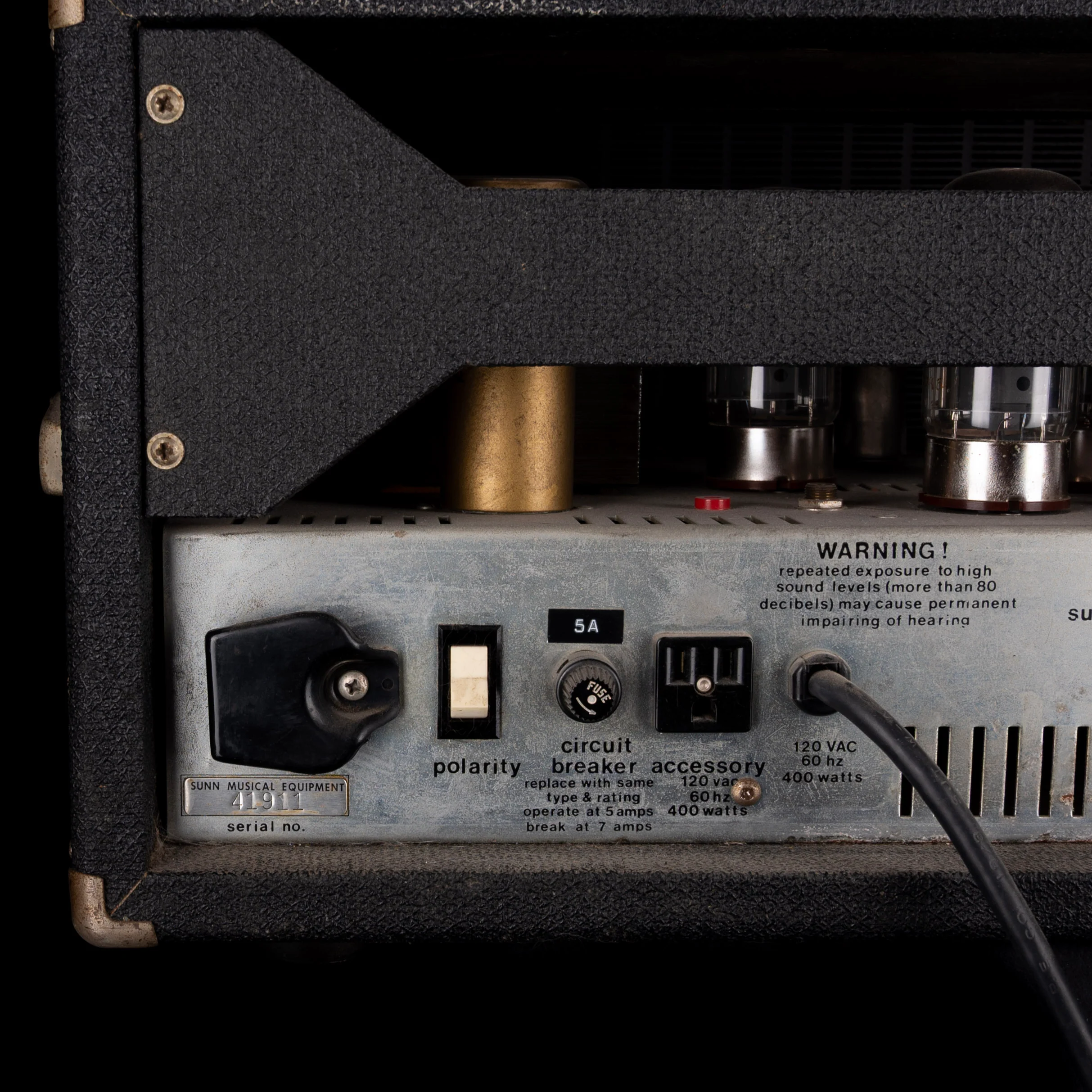 Vintage 1970s SUNN Model T Guitar Amp Head - Image 10