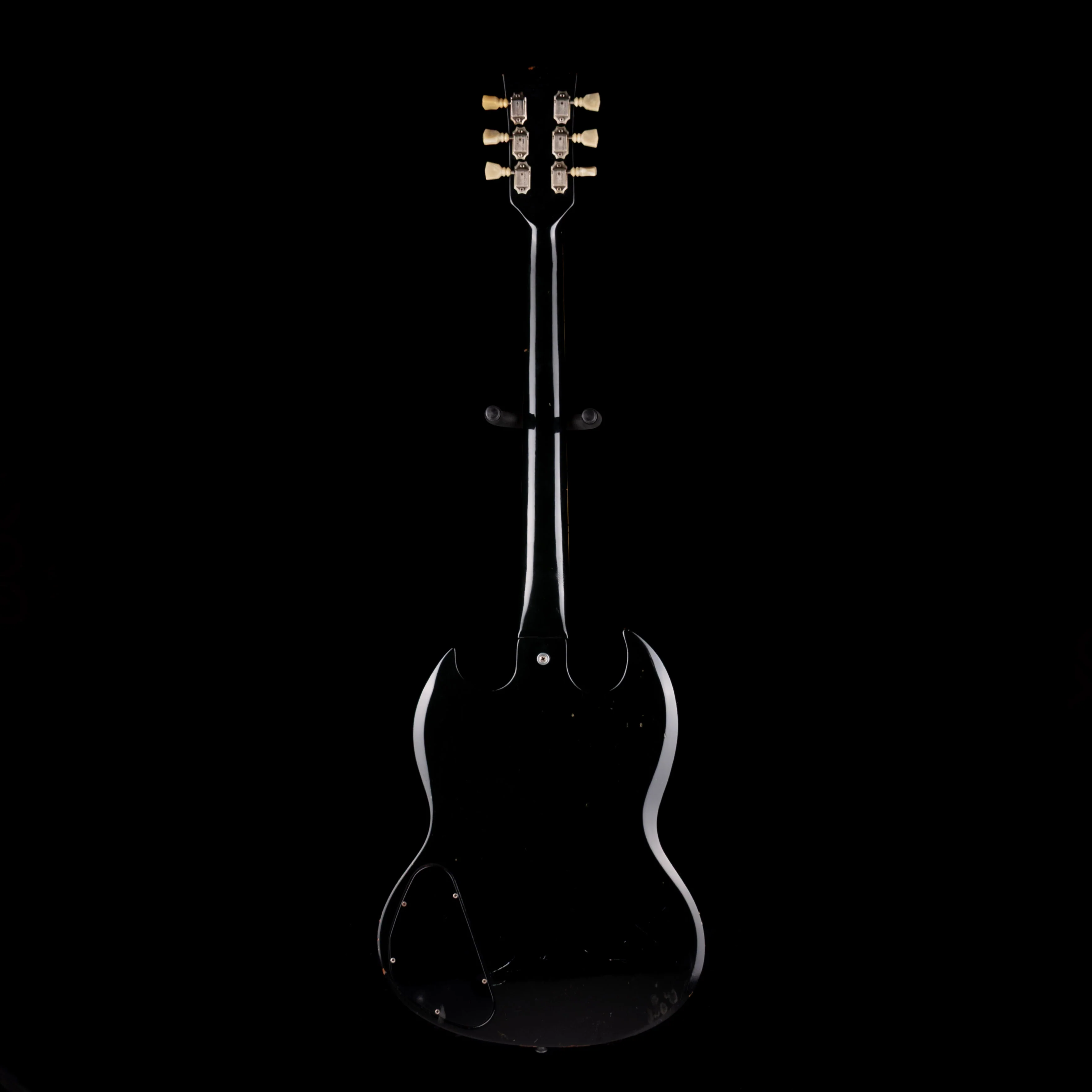 Vintage 1971 Gibson Angus Young SG Standard Ebony With Gig Bag - Image 11