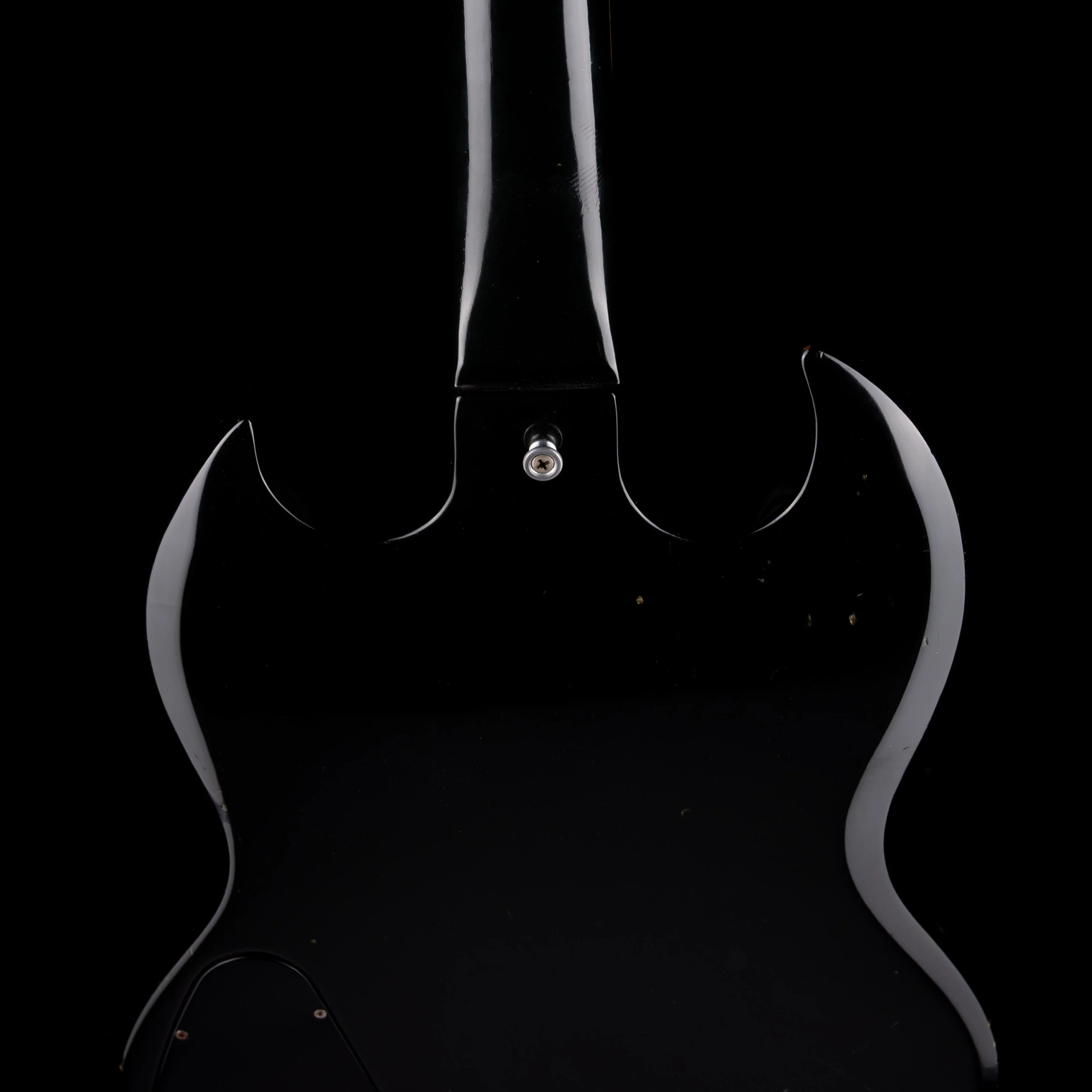 Vintage 1971 Gibson Angus Young SG Standard Ebony With Gig Bag - Image 12