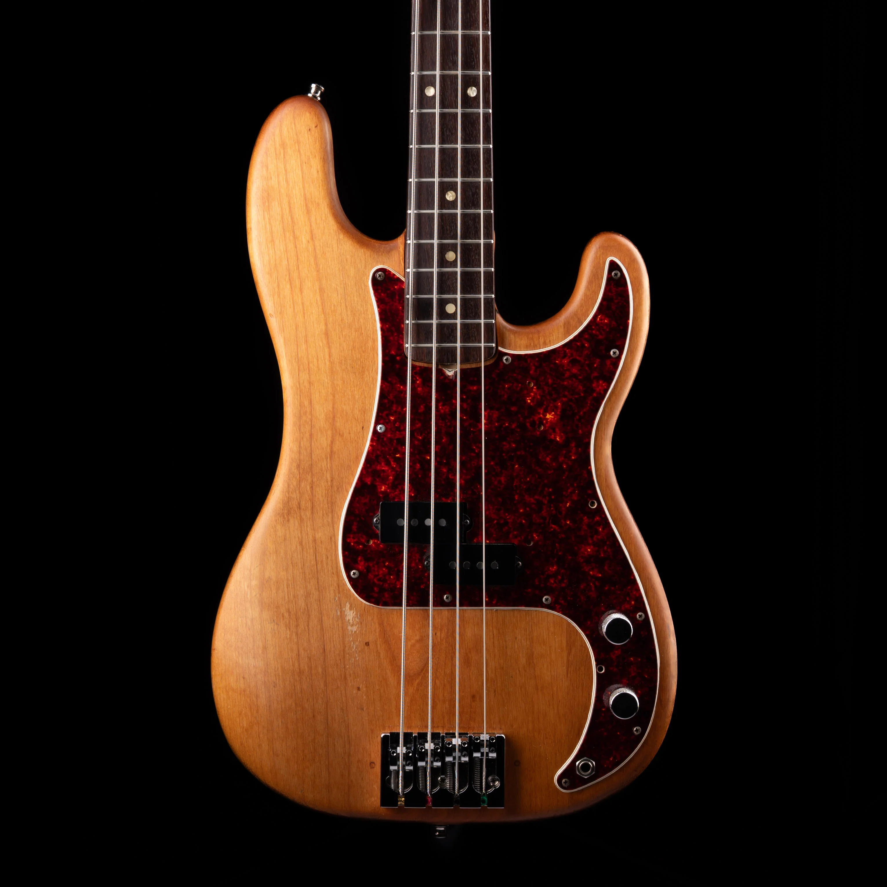 Vintage 1972 Fender Precision Bass Natural With Gig Bag