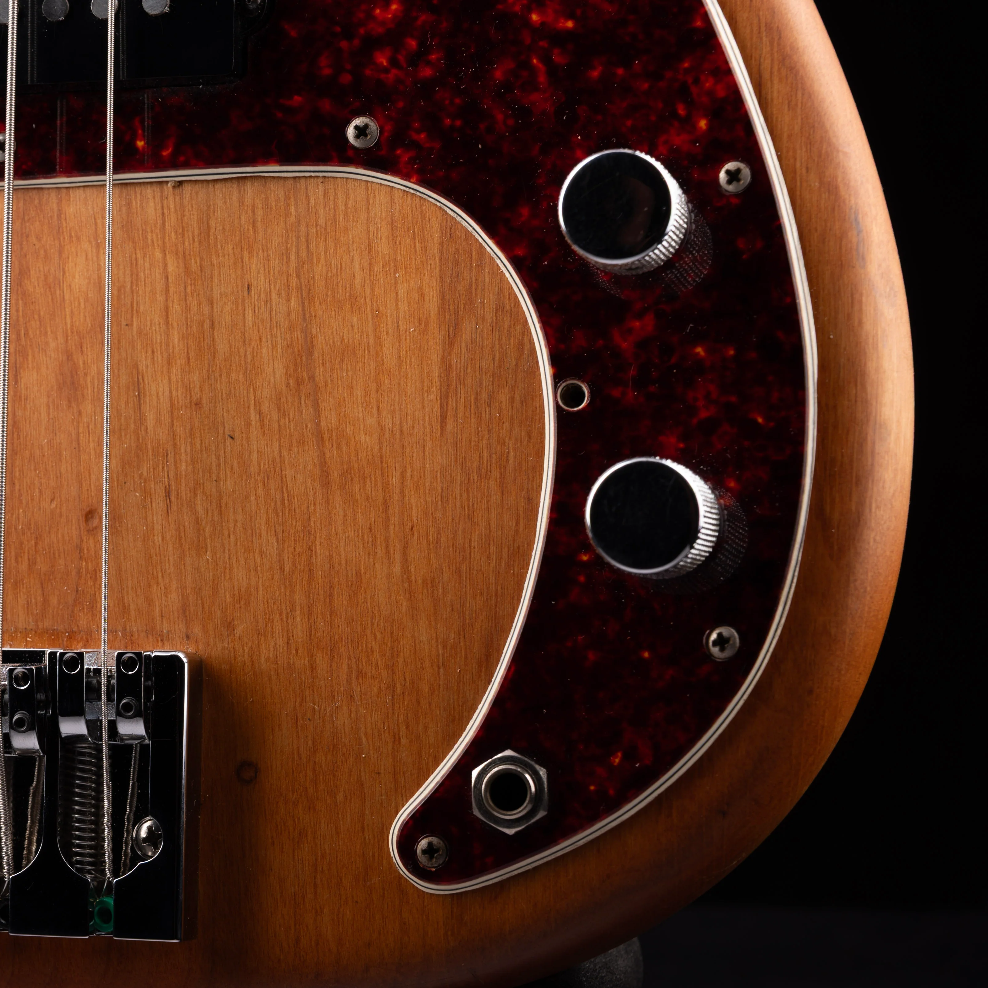 Vintage 1972 Fender Precision Bass Natural With Gig Bag - Image 5