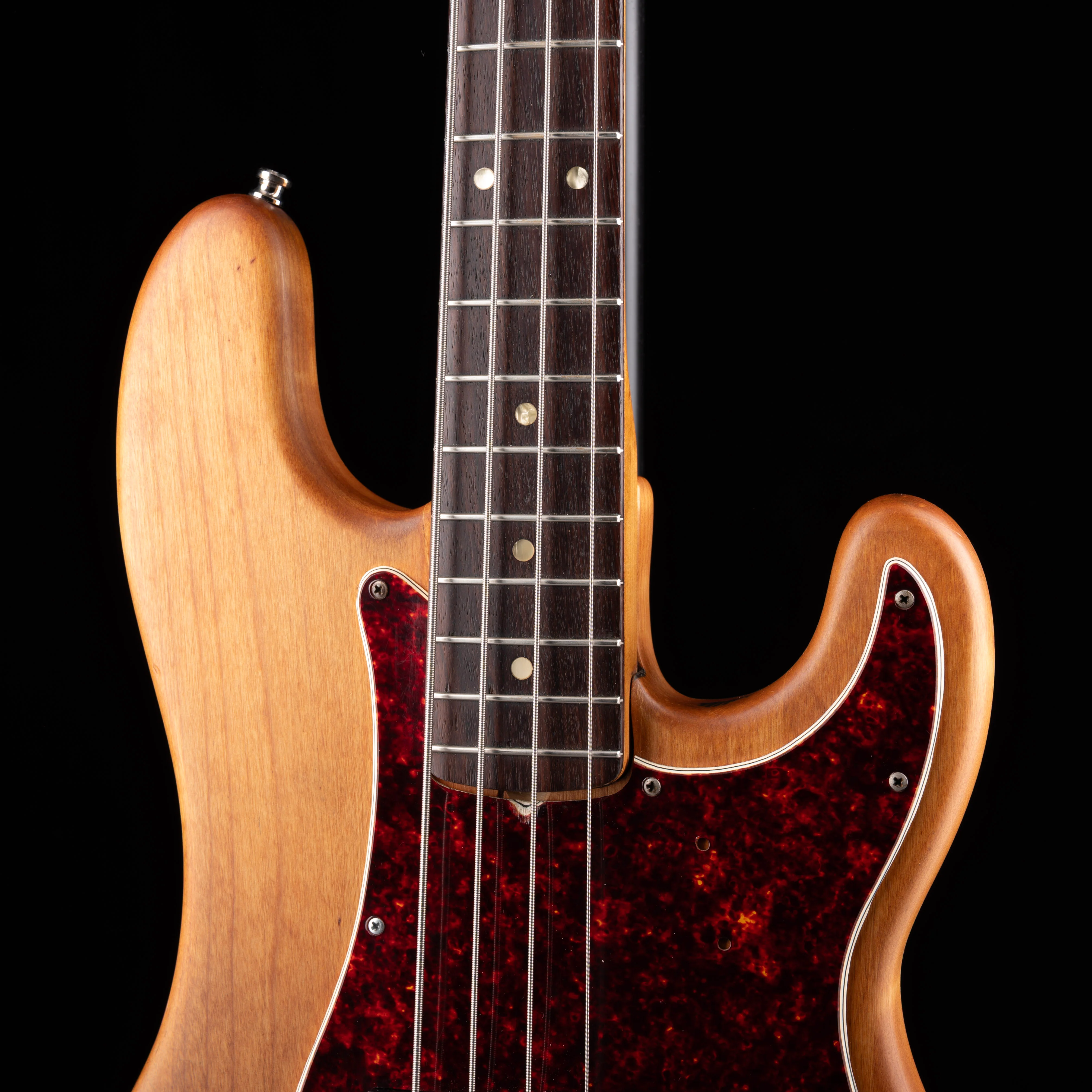 Vintage 1972 Fender Precision Bass Natural With Gig Bag - Image 6