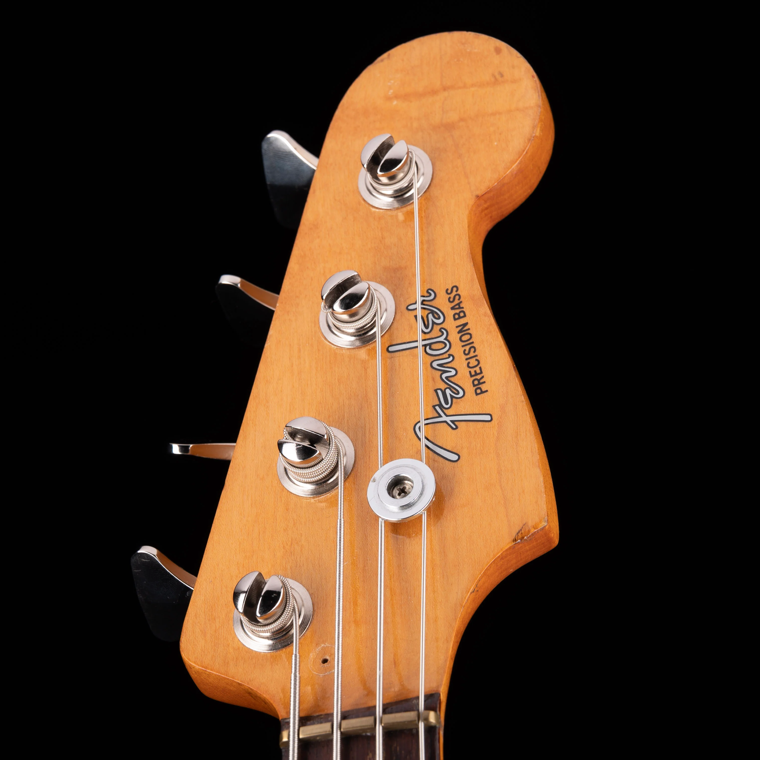 Vintage 1972 Fender Precision Bass Natural With Gig Bag - Image 7