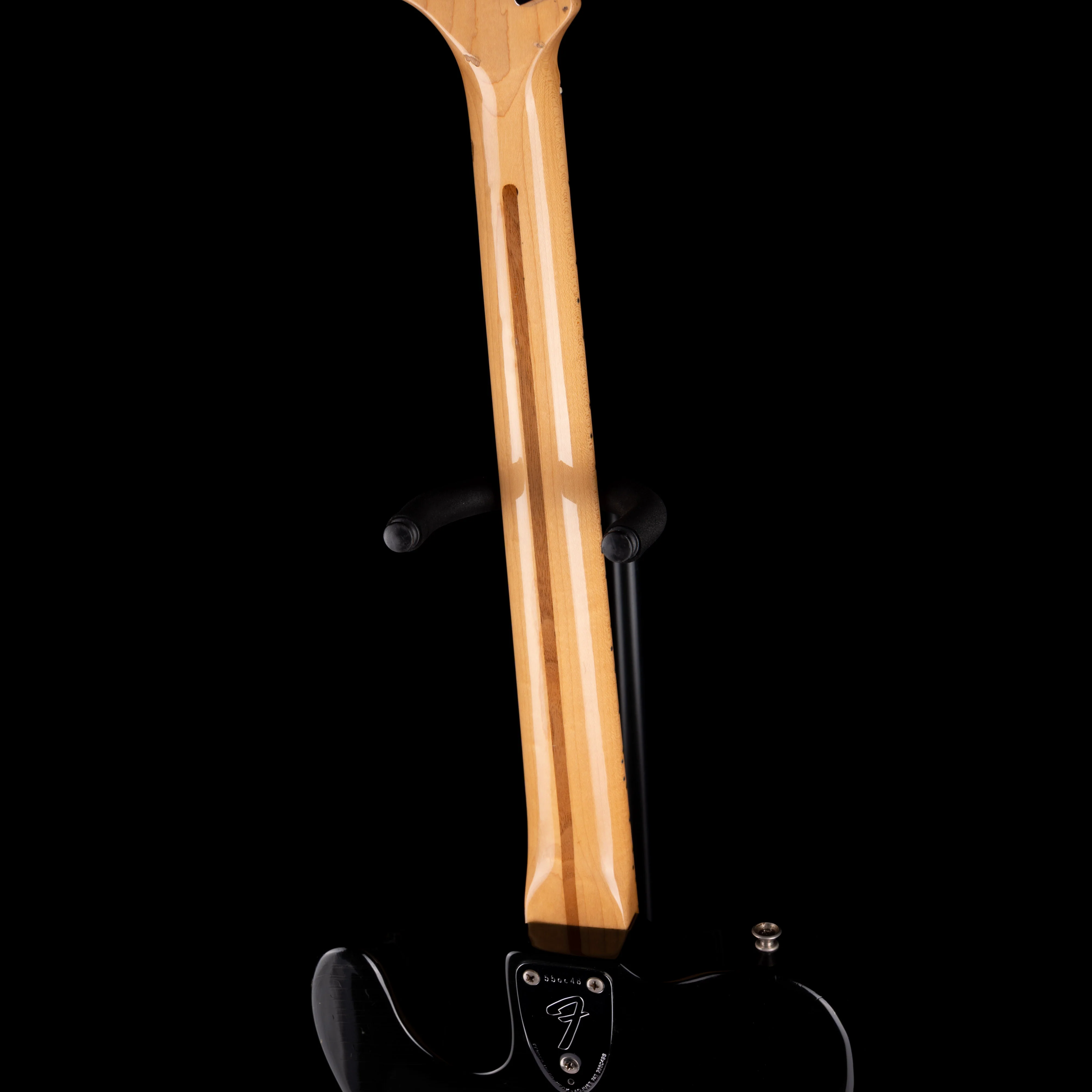 Vintage 1974 Fender Telecaster Deluxe Black With OHSC - Image 11