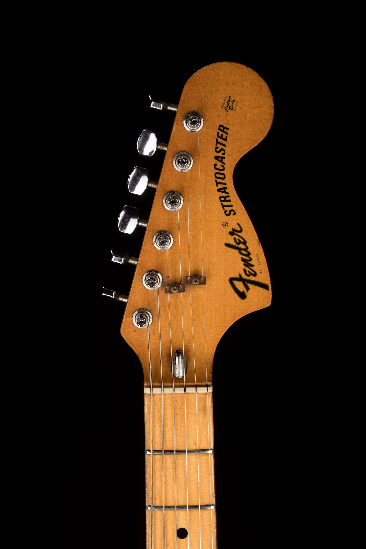 Vintage 1975 Fender Stratocaster Natural with Case - Image 13