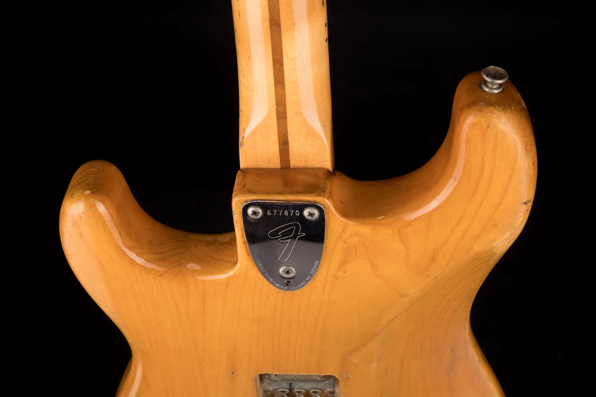 Vintage 1975 Fender Stratocaster Natural with Case - Image 16