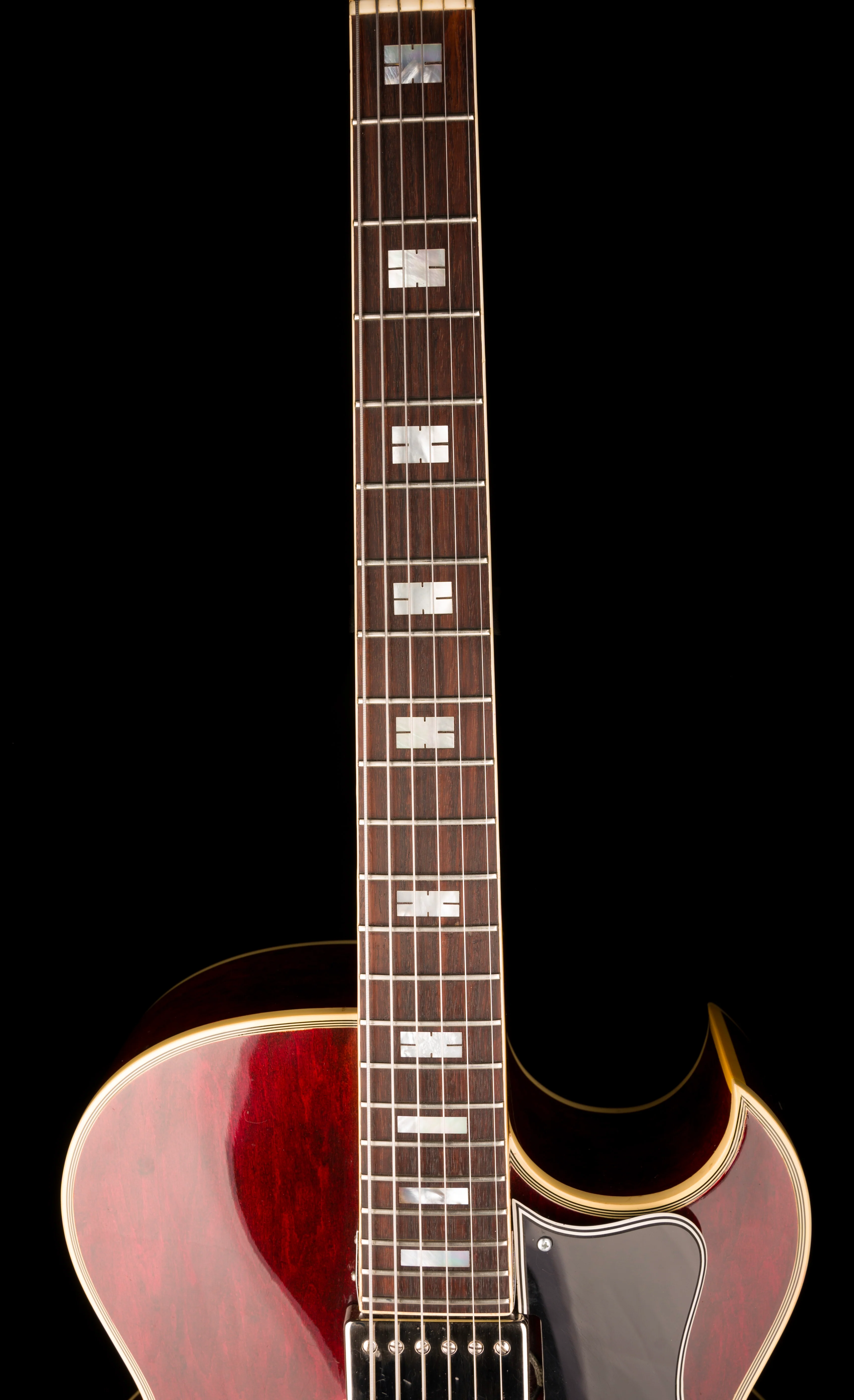 Vintage 1976 Gibson Howard Roberts Custom Burgundy with OHSC - Image 12