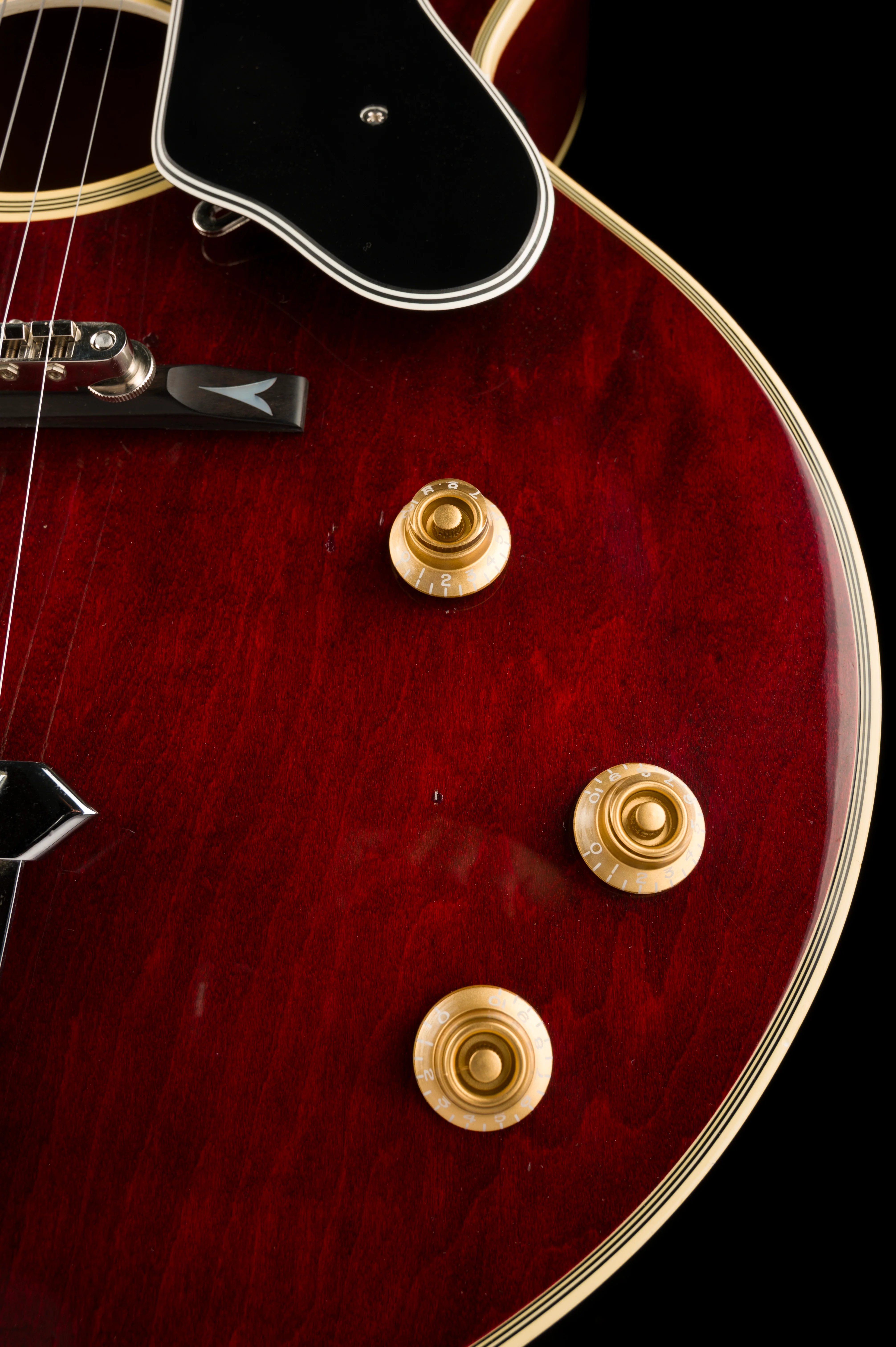 Vintage 1976 Gibson Howard Roberts Custom Burgundy with OHSC - Image 8