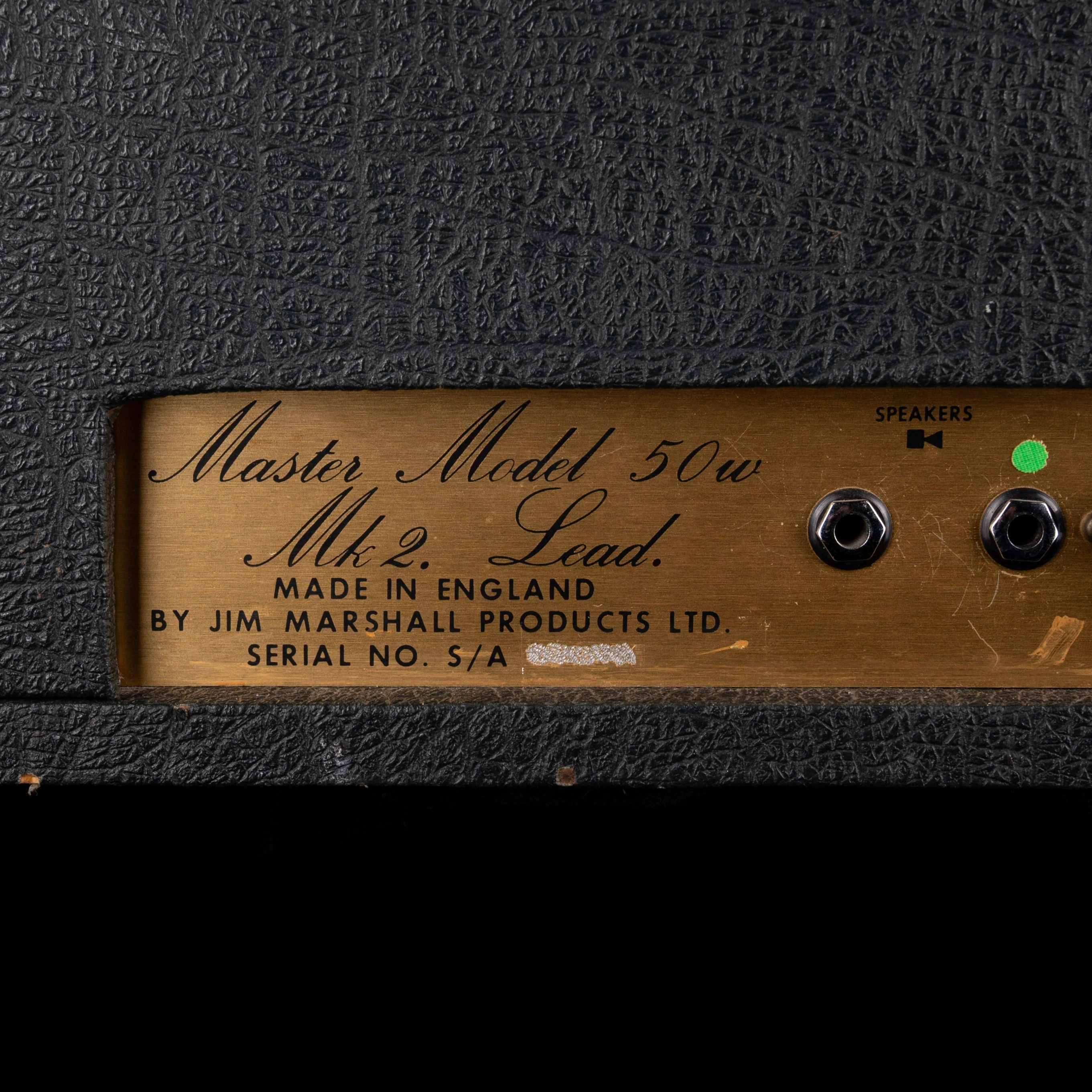 Vintage 1976 Marshall JMP 2204 Master Model Mk II 50-watt Guitar Amp Head - Image 10